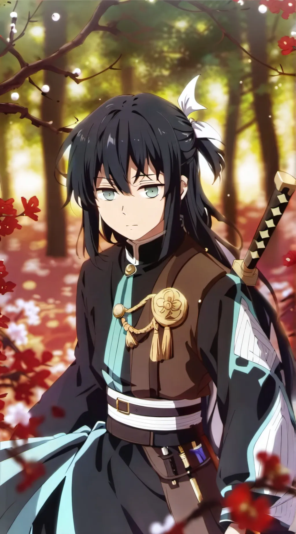 ai character: -Muichiro Tokito- background