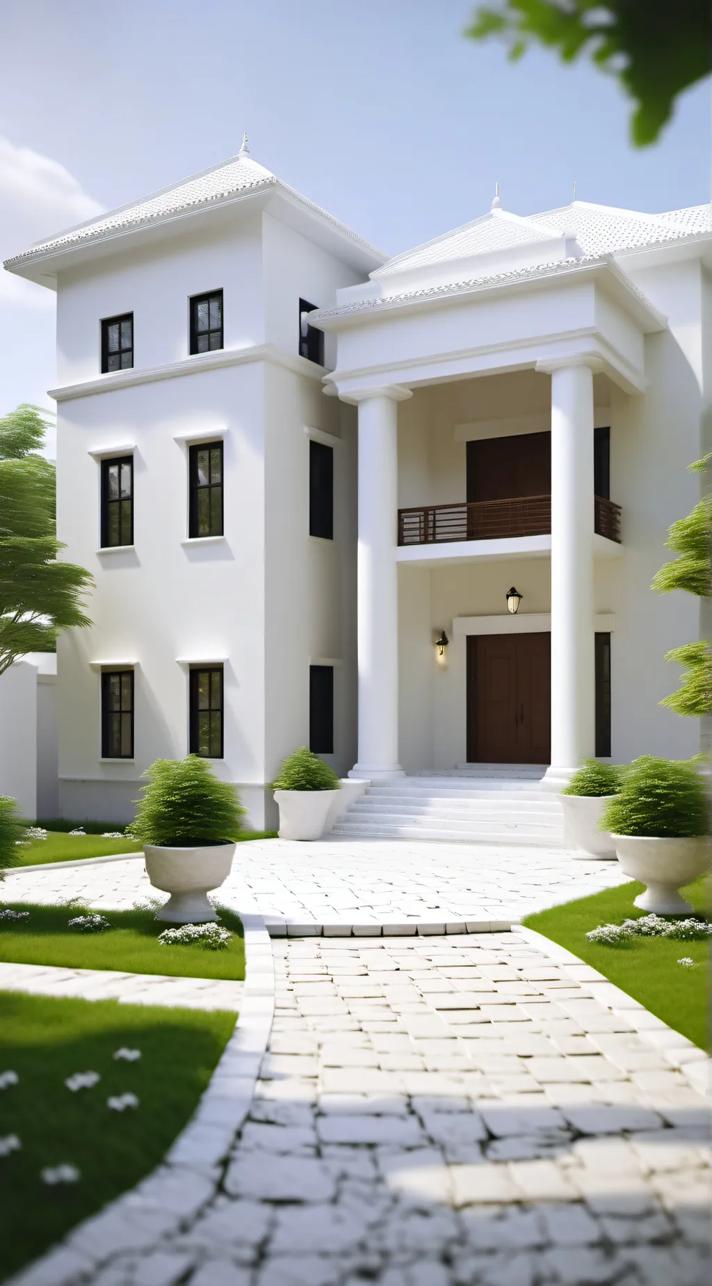 ai character: Fast food house  background