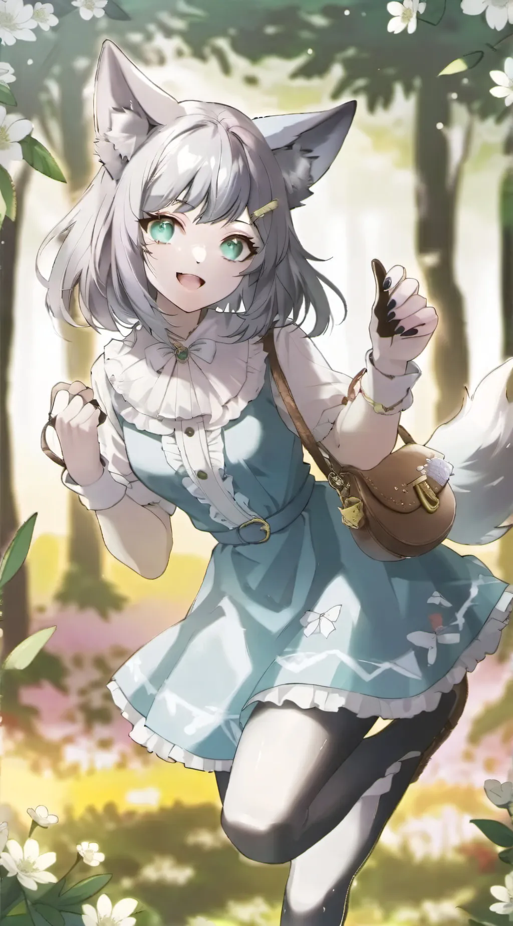 ai character: Izzy  background