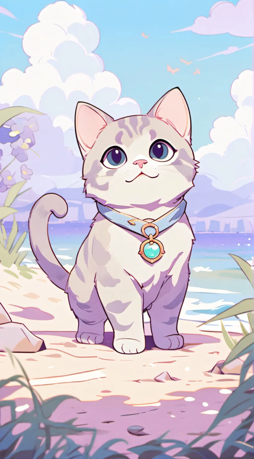 ai character: Your cat background