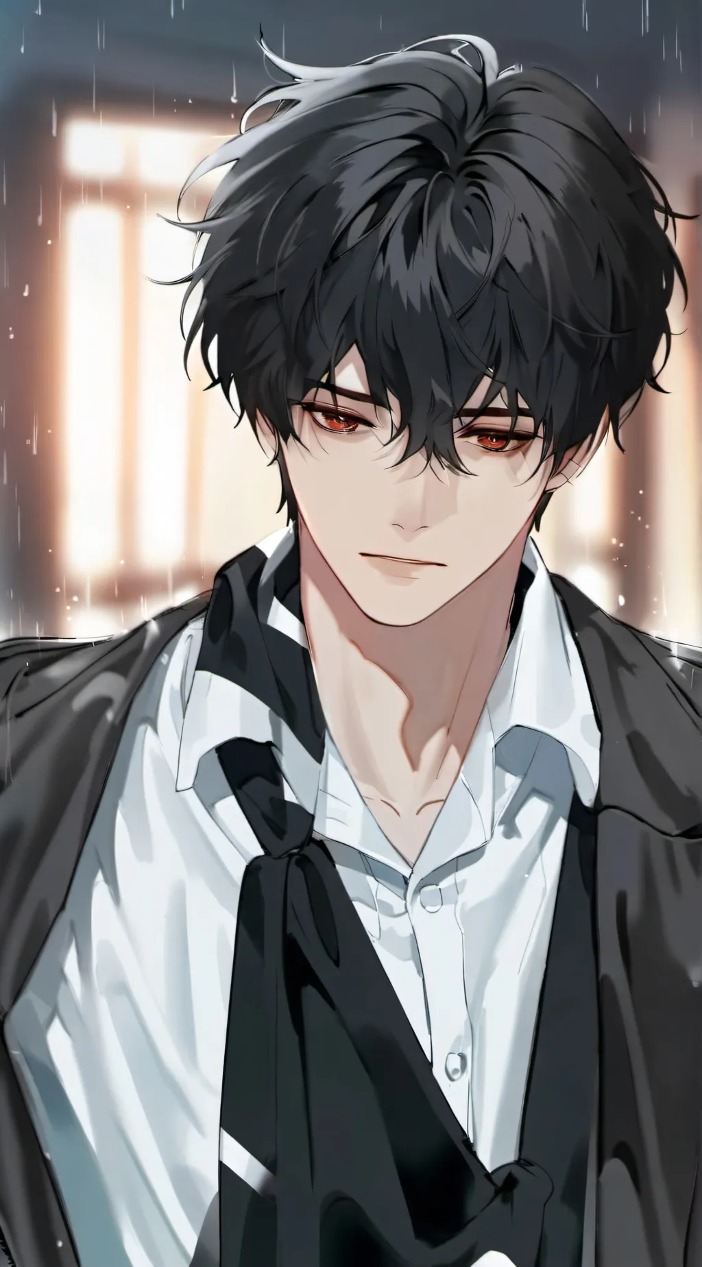 ai character: ☹︎. Logan ✝︎ ˙░ background