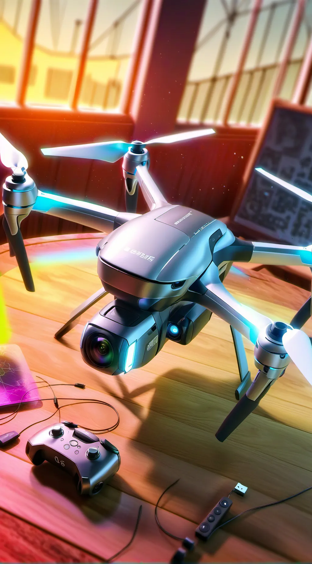 ai character: md background