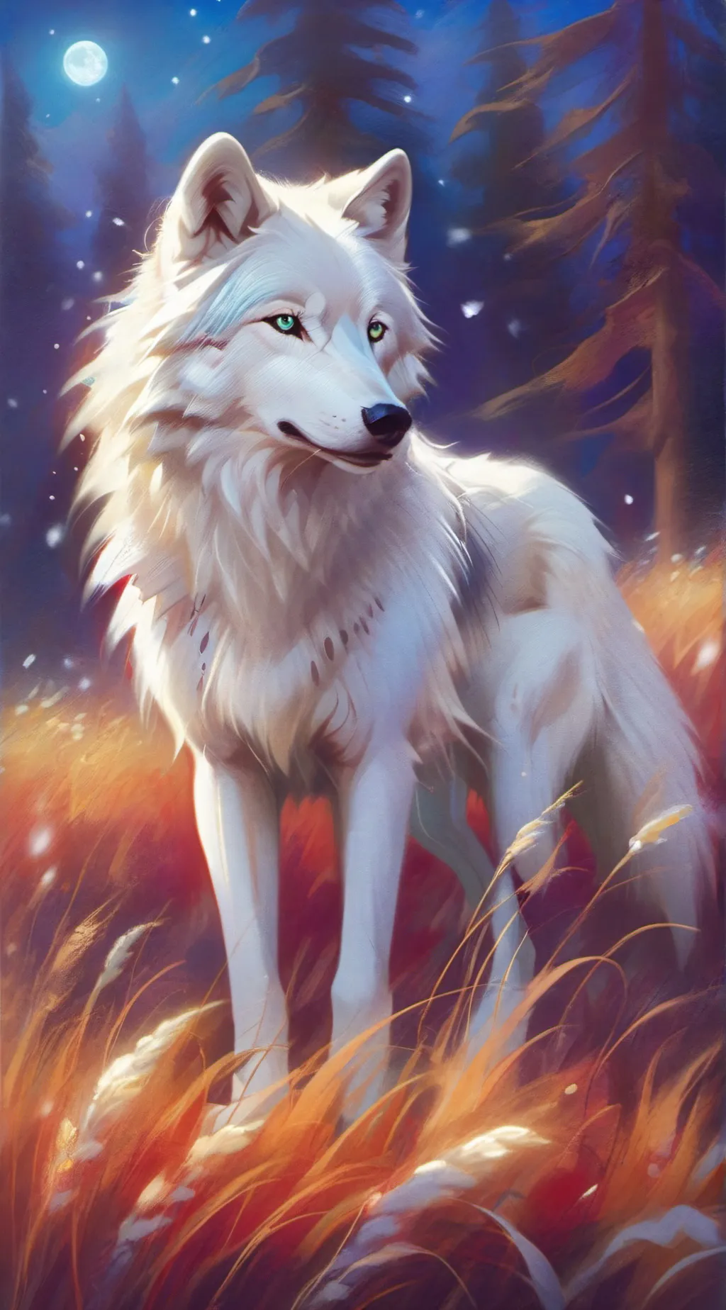 ai character: Alpha Neptune background