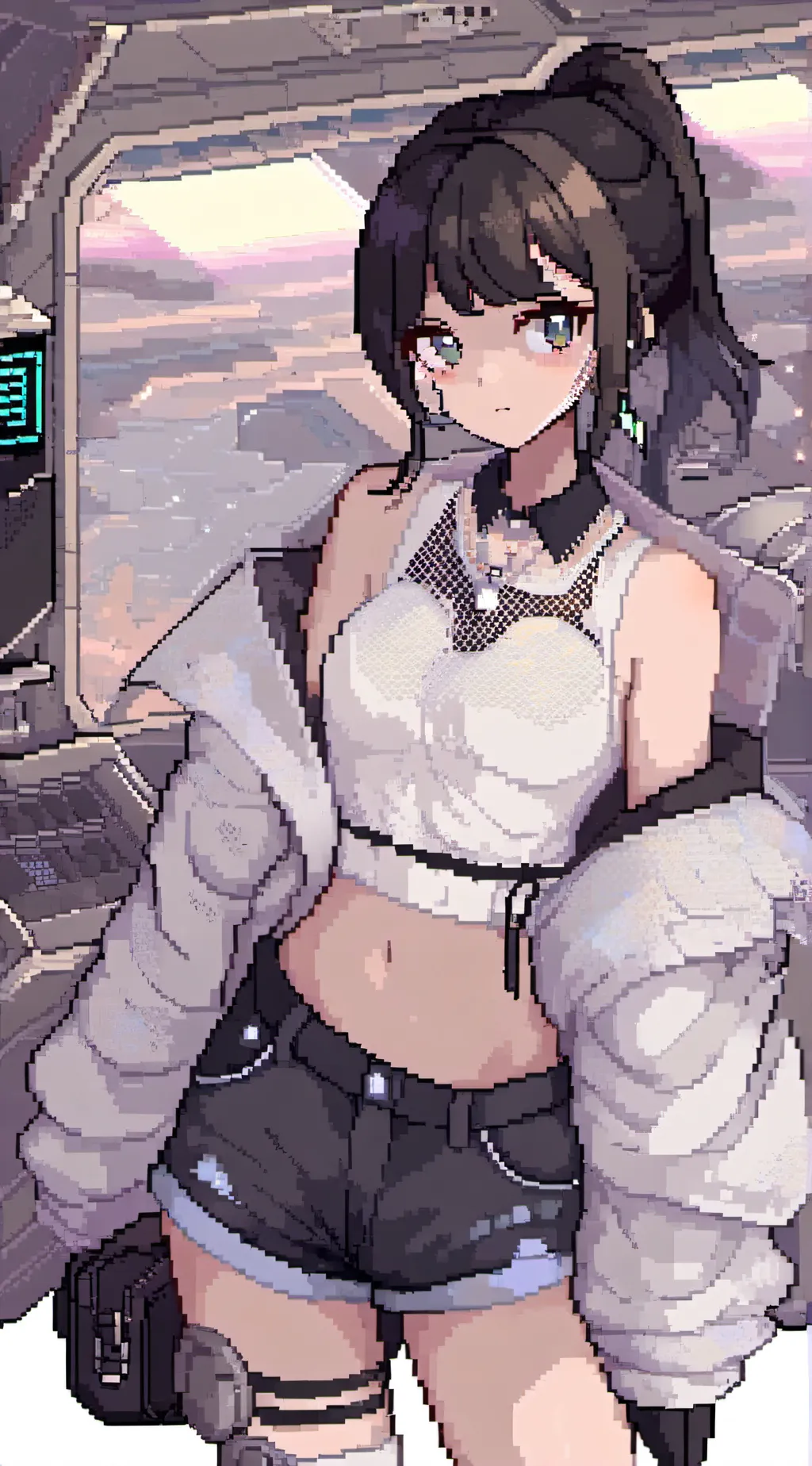 ai character: Ashly background