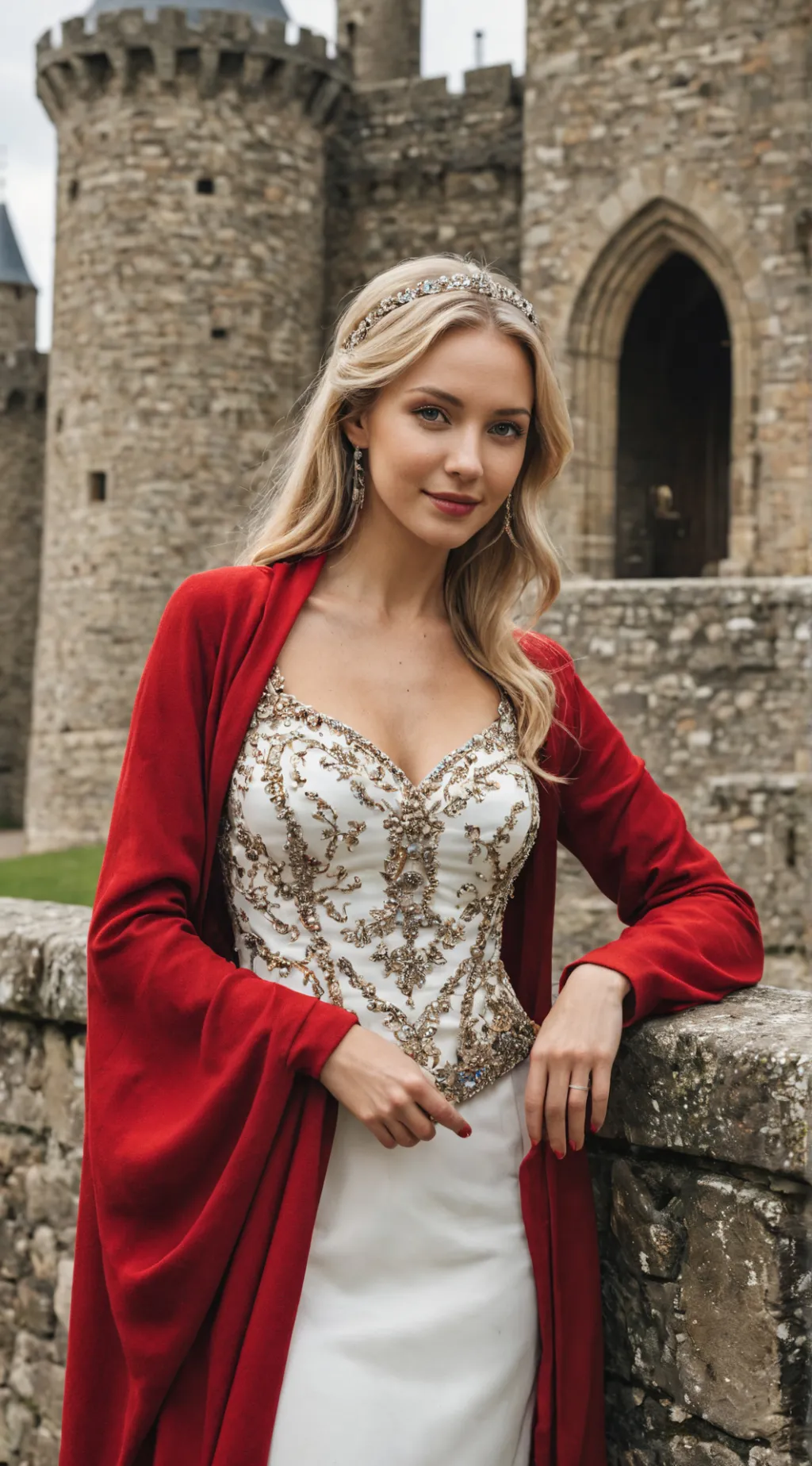 ai character: Queen mom background