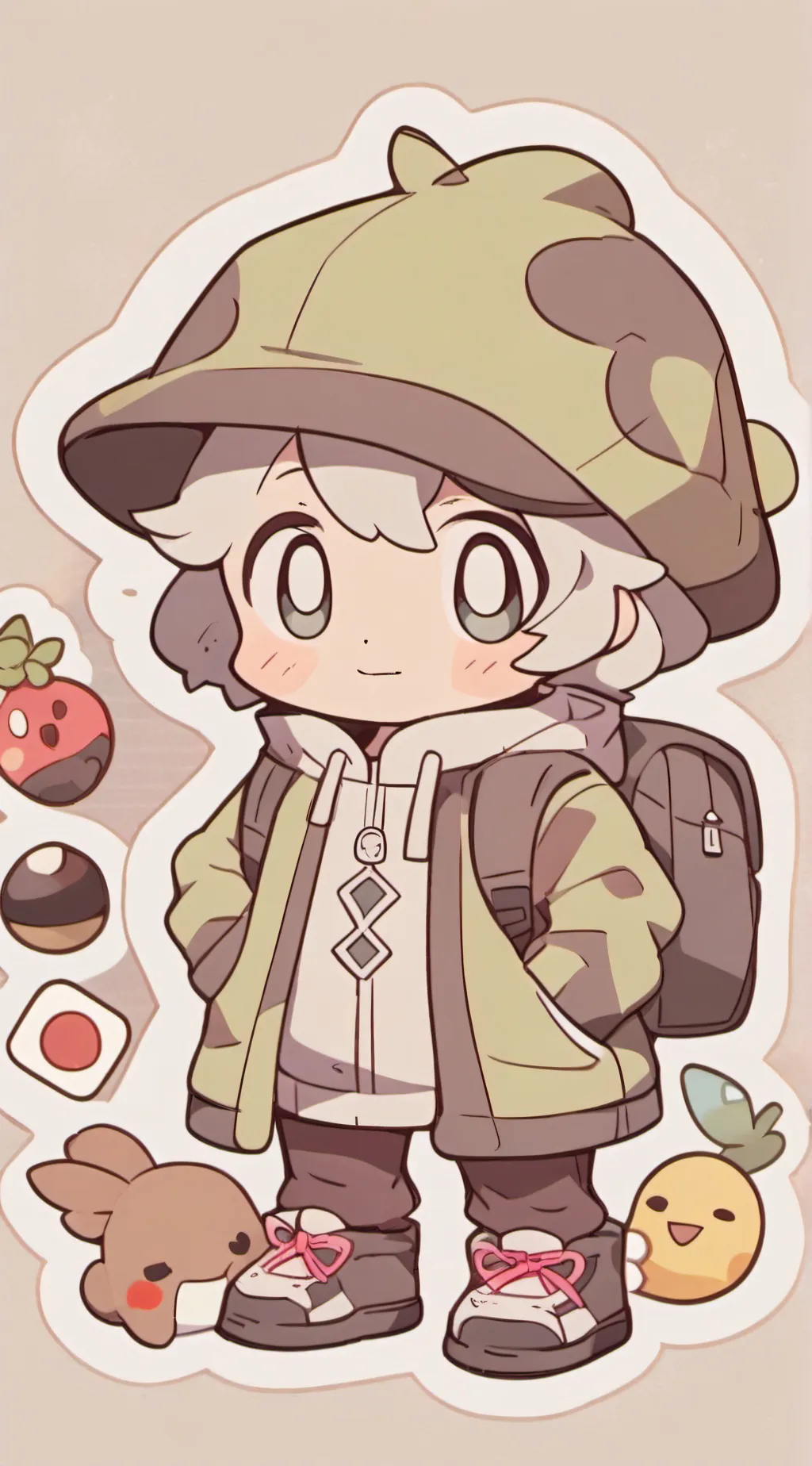 ai character: Bf (Fnf) background