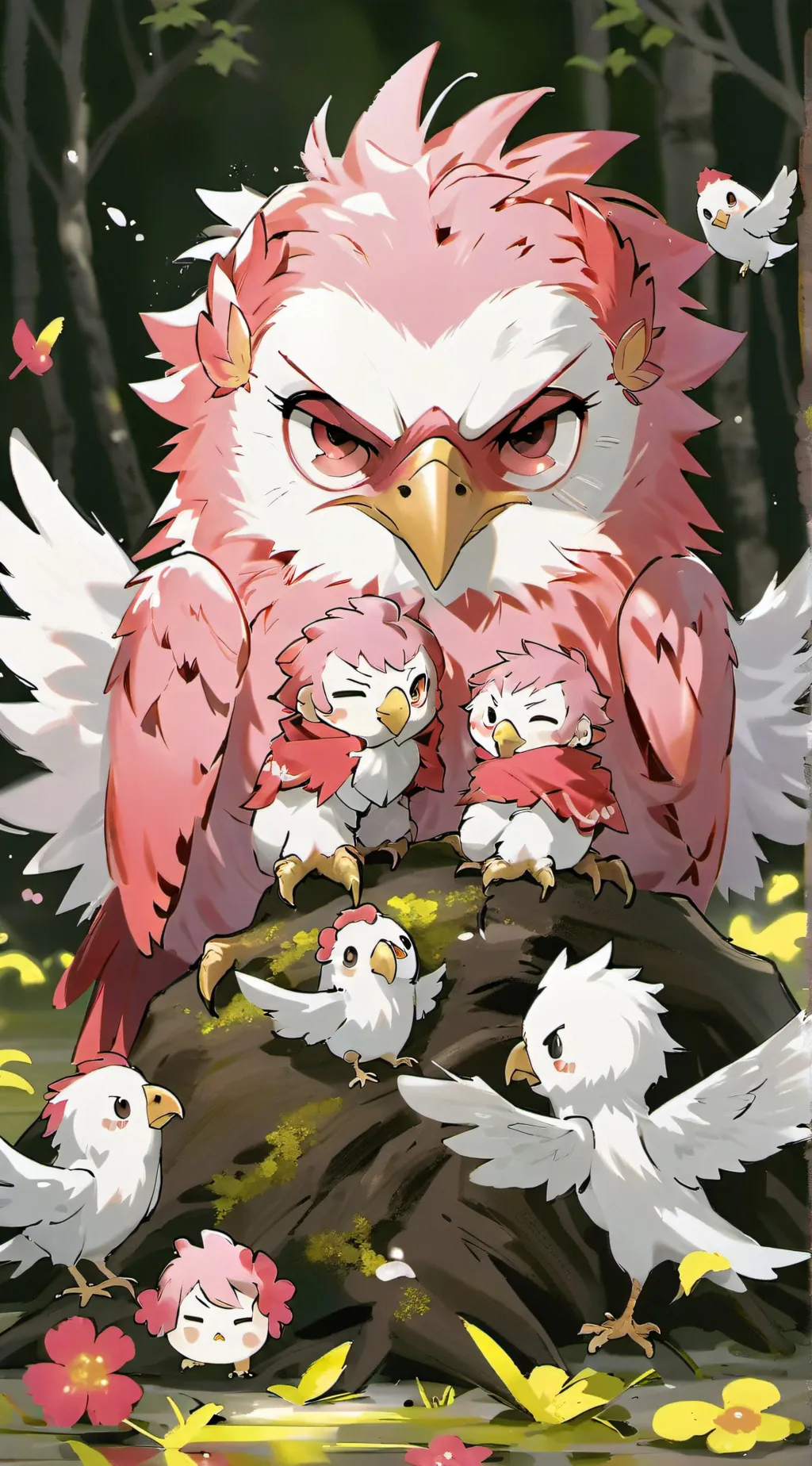 ai character: mama griffin background