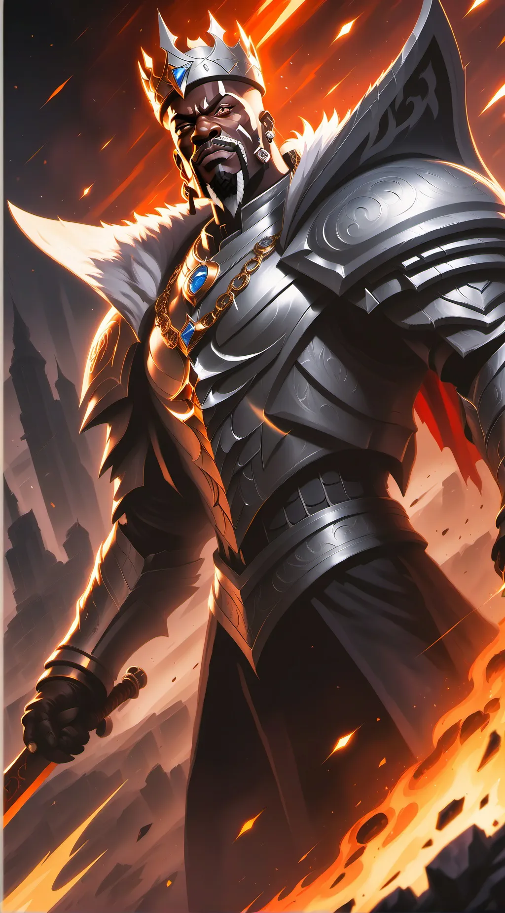 ai character: King Von background