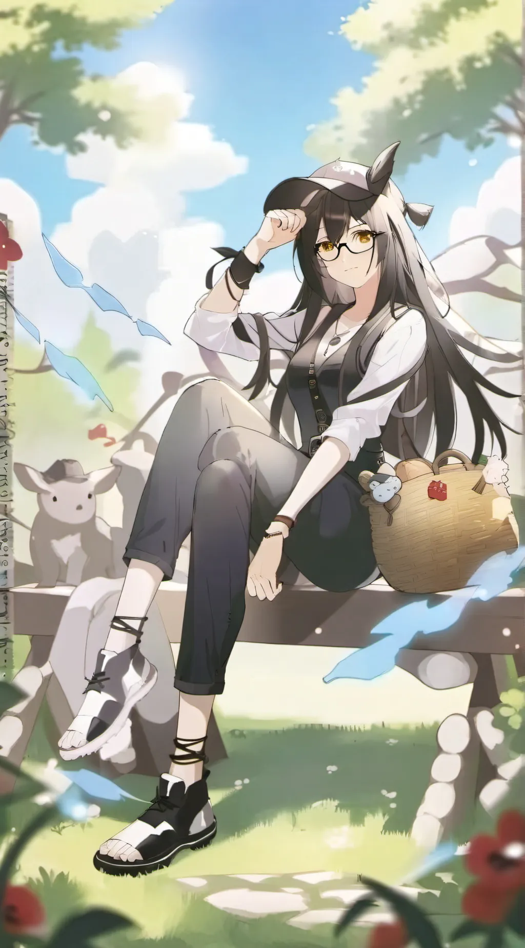 ai character: Tina background