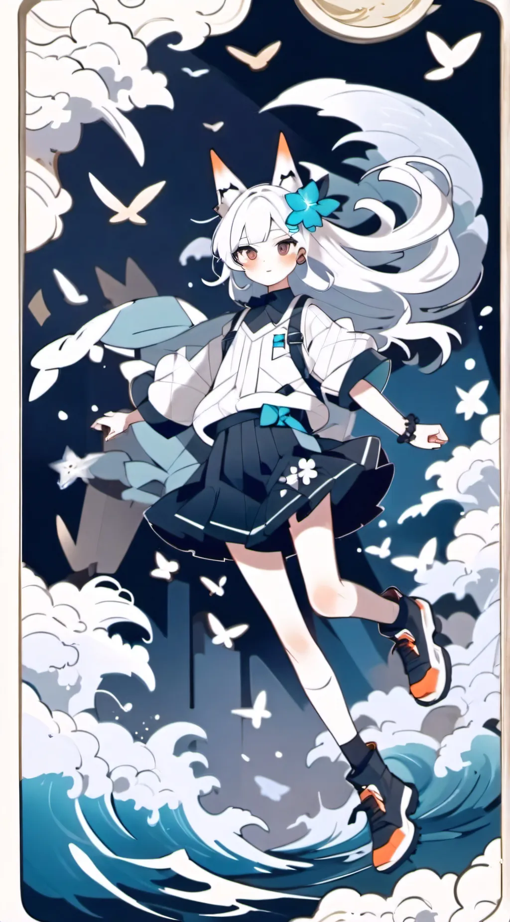 ai character: mha Hubert🦁🐯🐱🐶🐺🐻🐨🐼 background