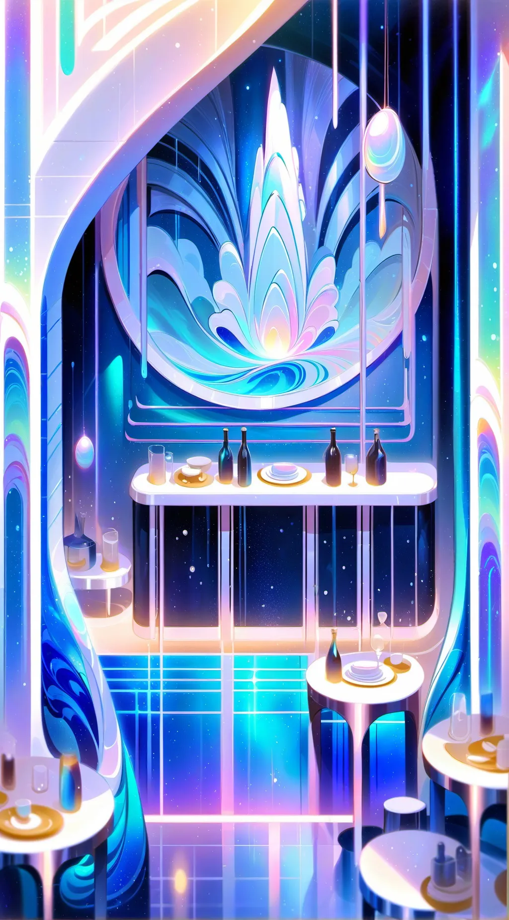 ai character: Mha restaurant!!!! background