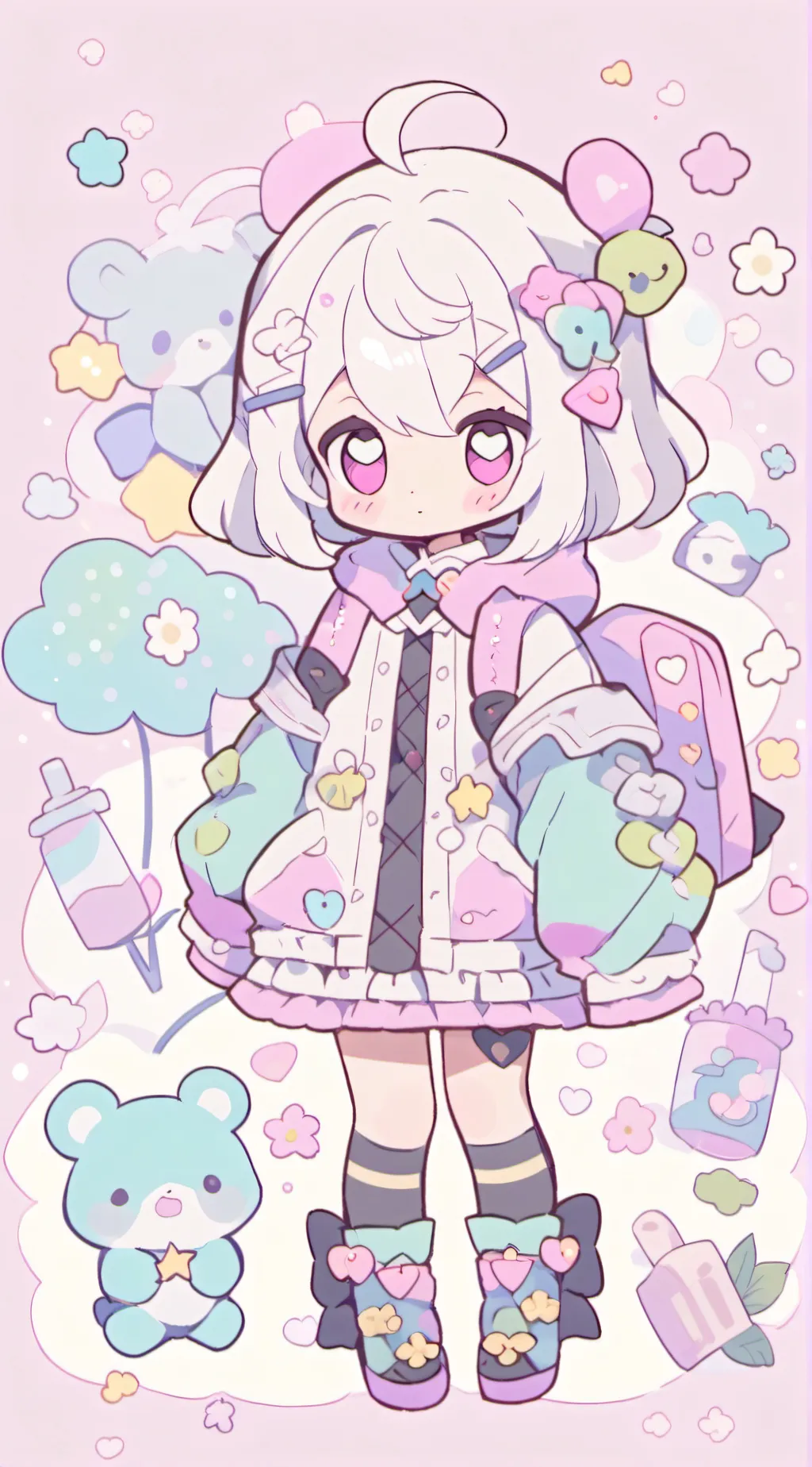 ai character: AY background