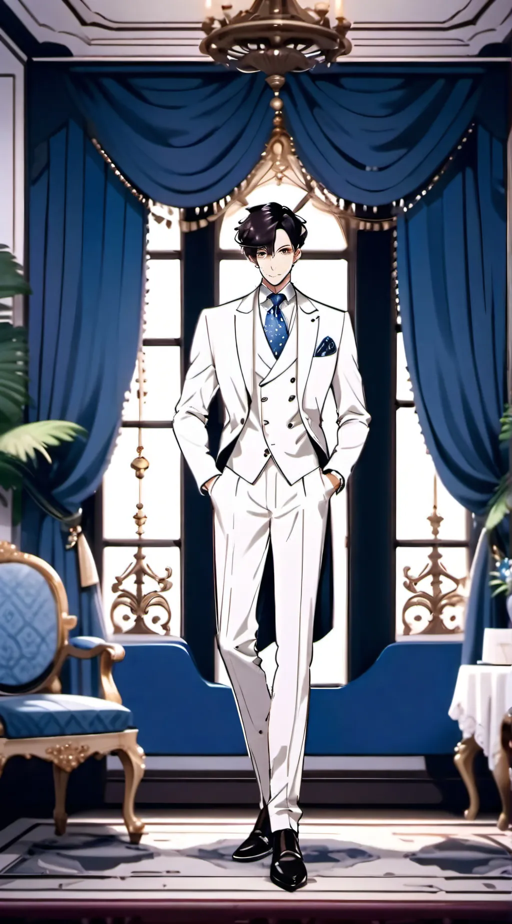 ai character: Dandys World!🌸 background