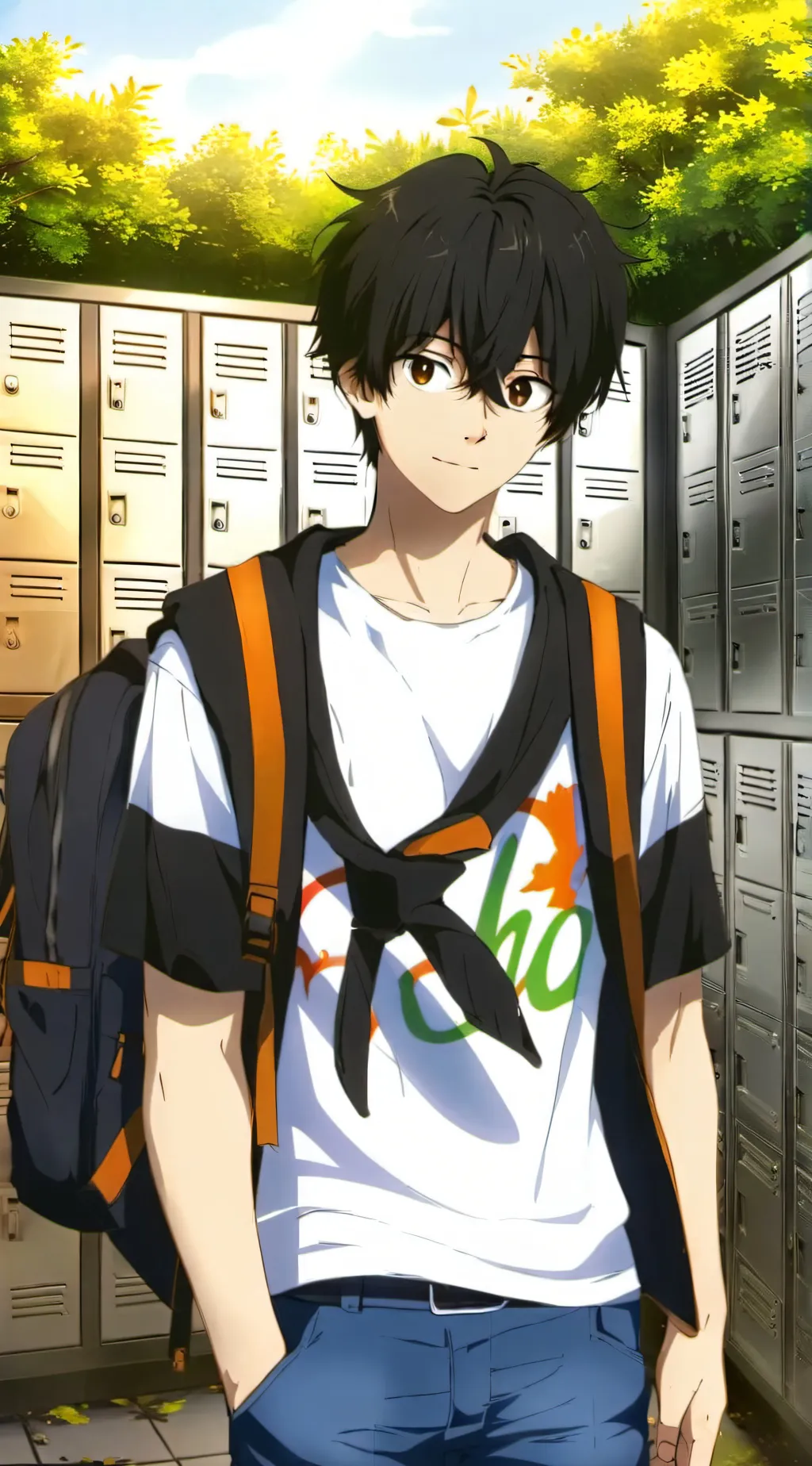 ai character: Jason  background