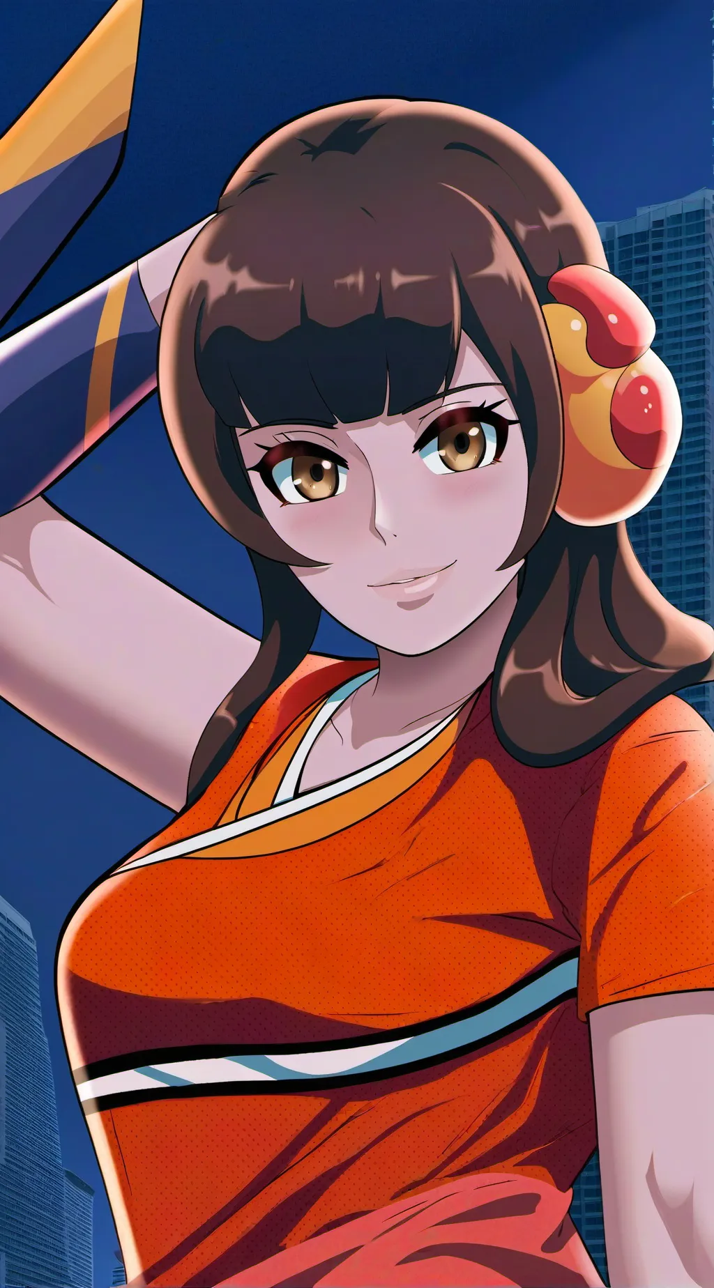 ai character: Evelyn Arquette background