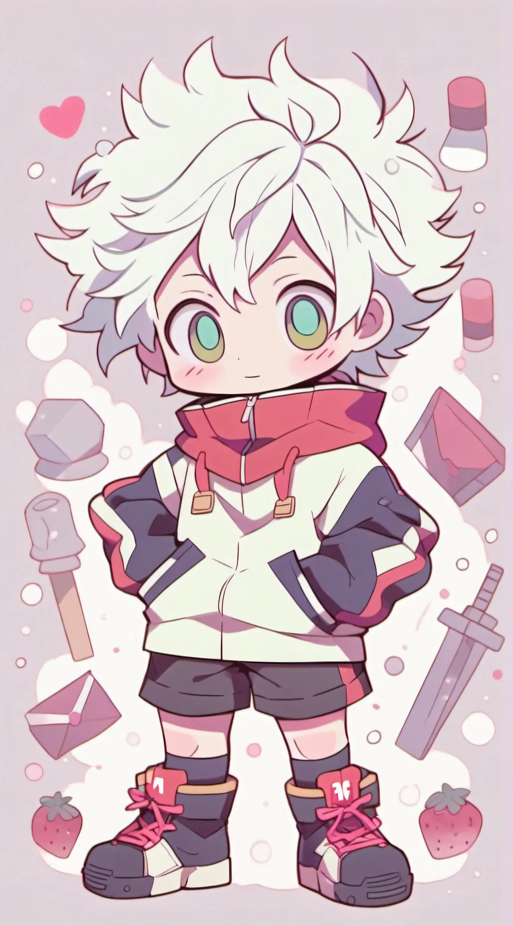 ai character: Mha exp background