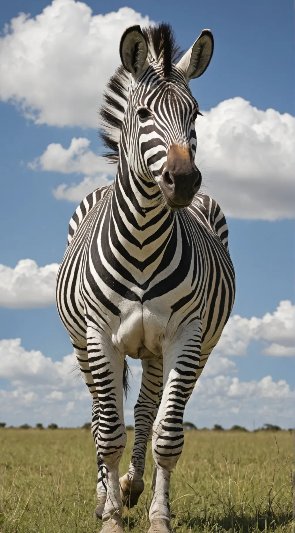 ai character: Talking Zebra background