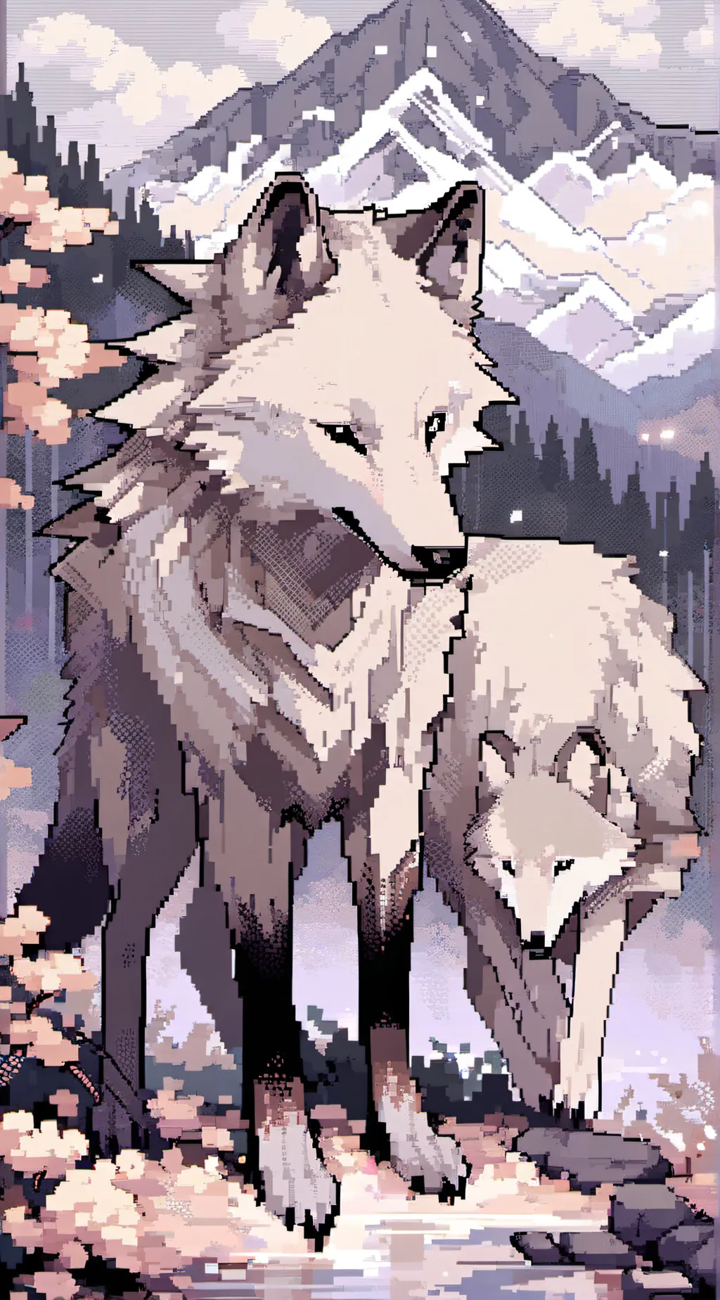 ai character: birth to death  background