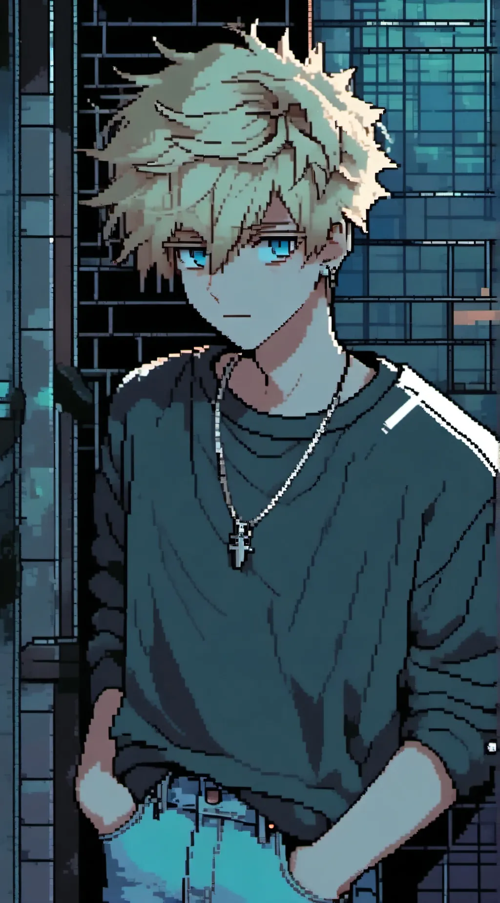 ai character: bakougo  background