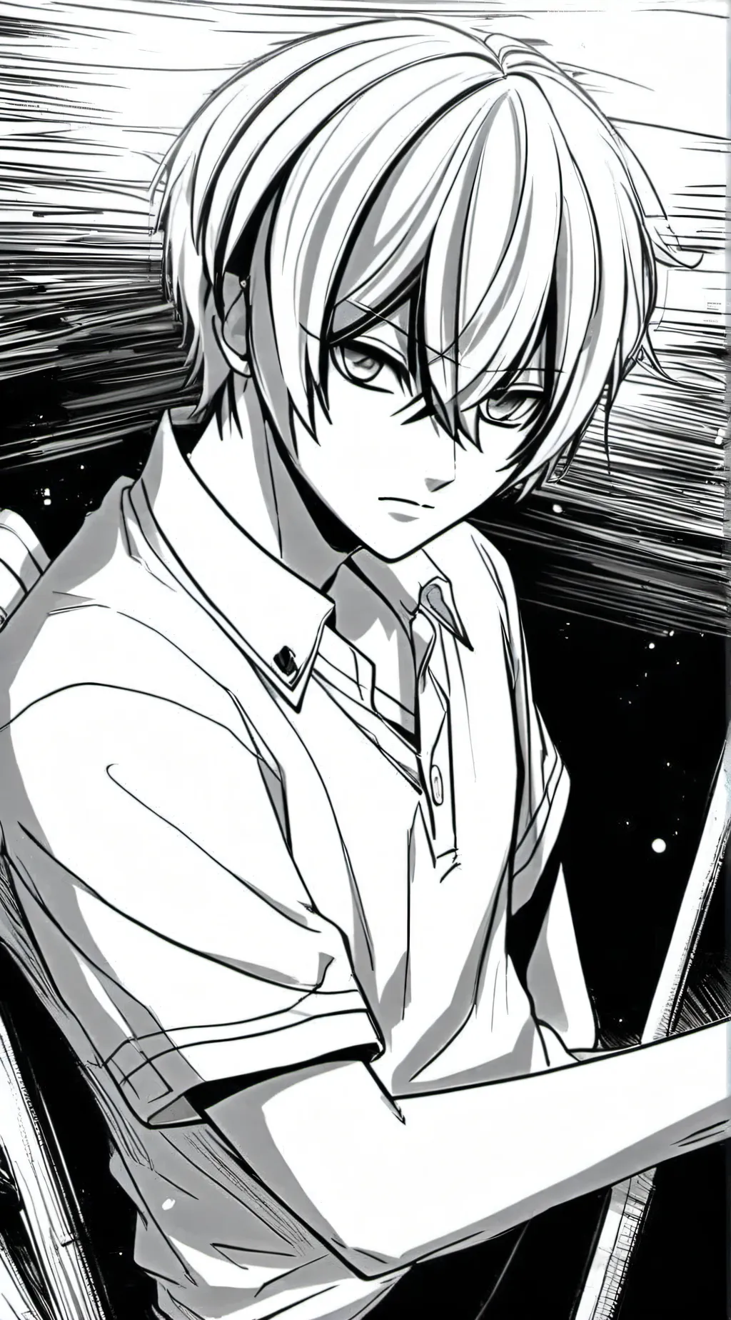 ai character: Issac🔪🩸 background