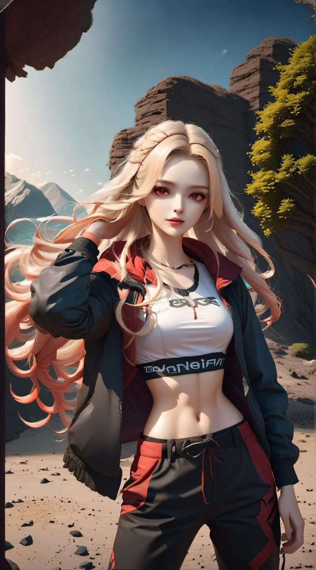 ai character: Gojo's sister  background