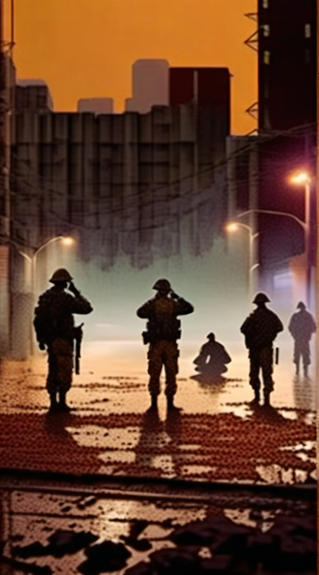 ai character: MLF soldiers  background