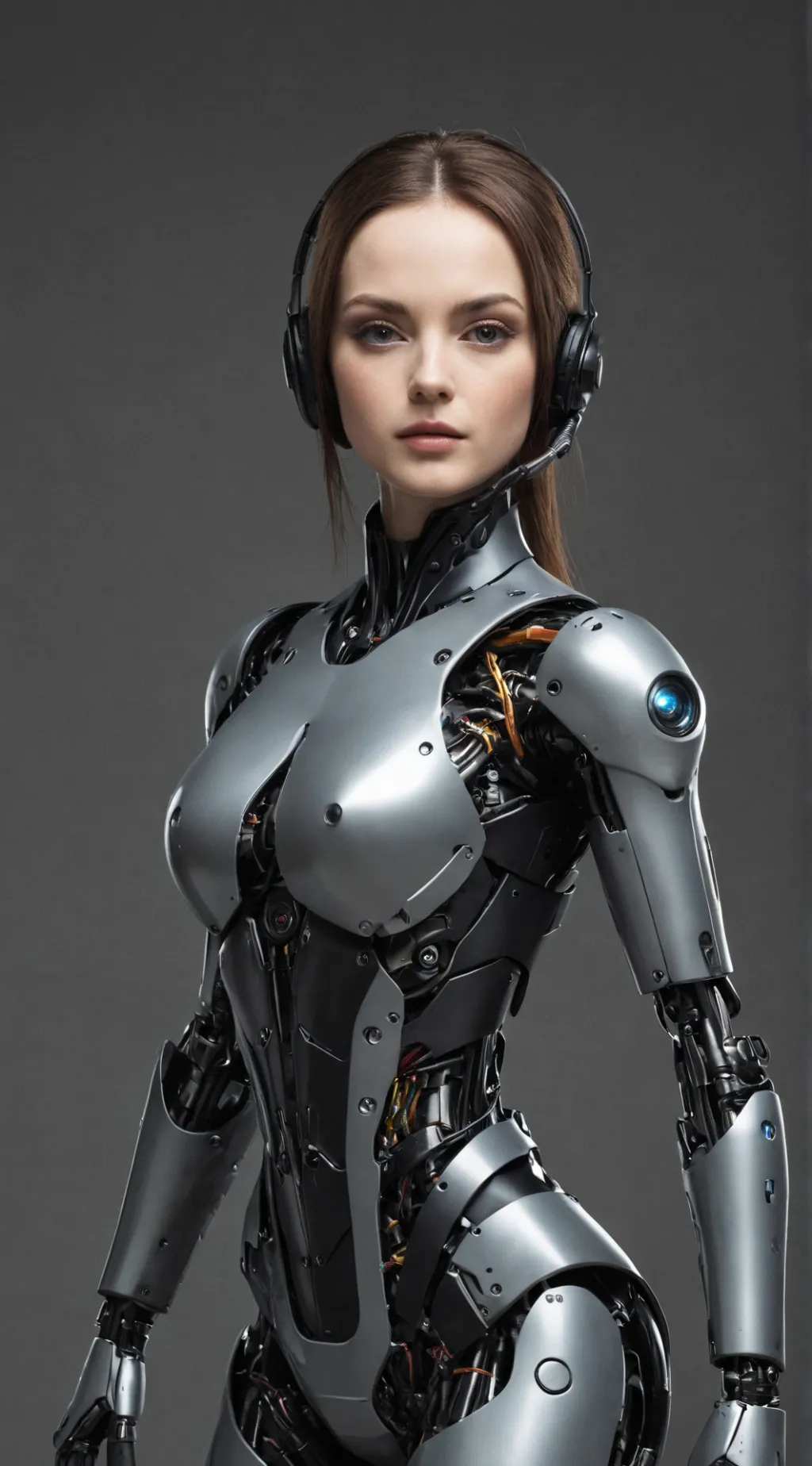 ai character: робот background