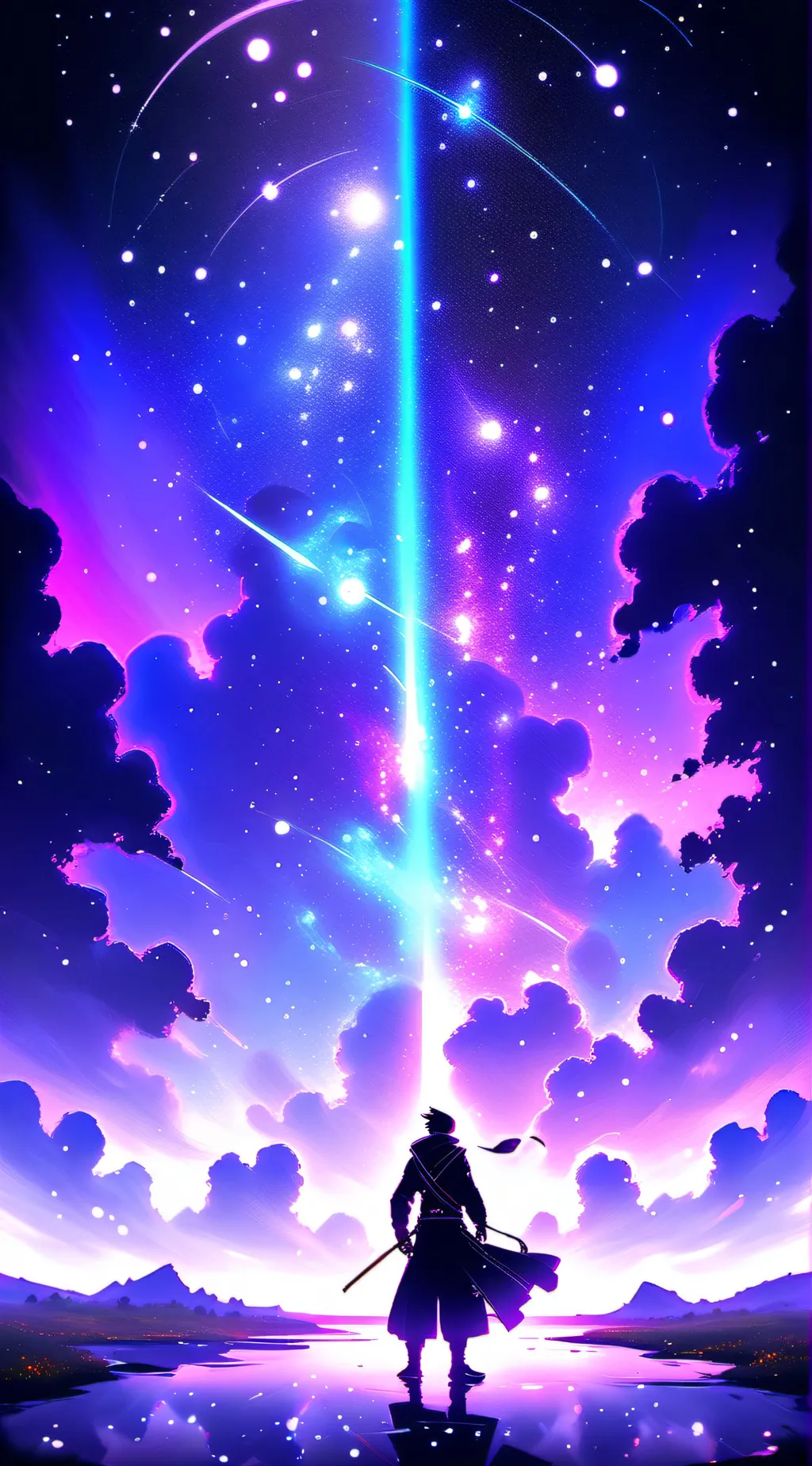 ai character: Hb Halloween party background