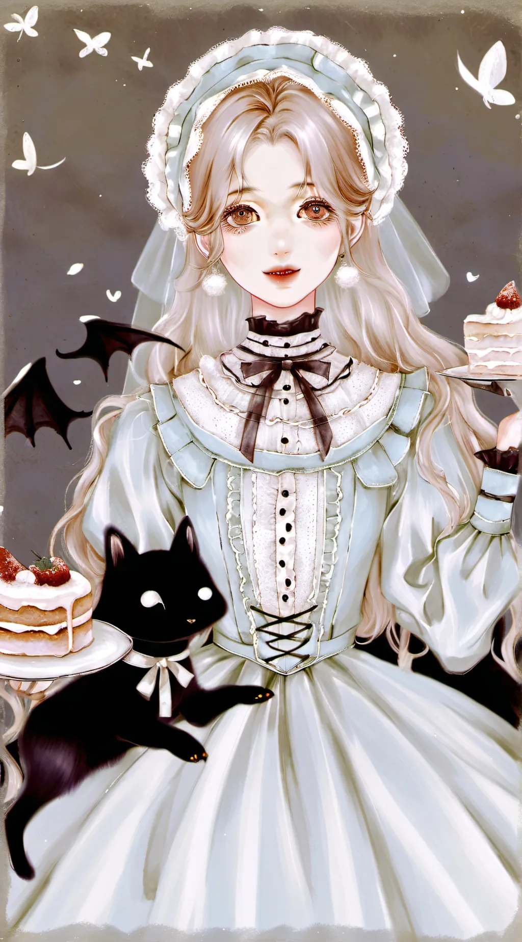 ai character:  orpahange background