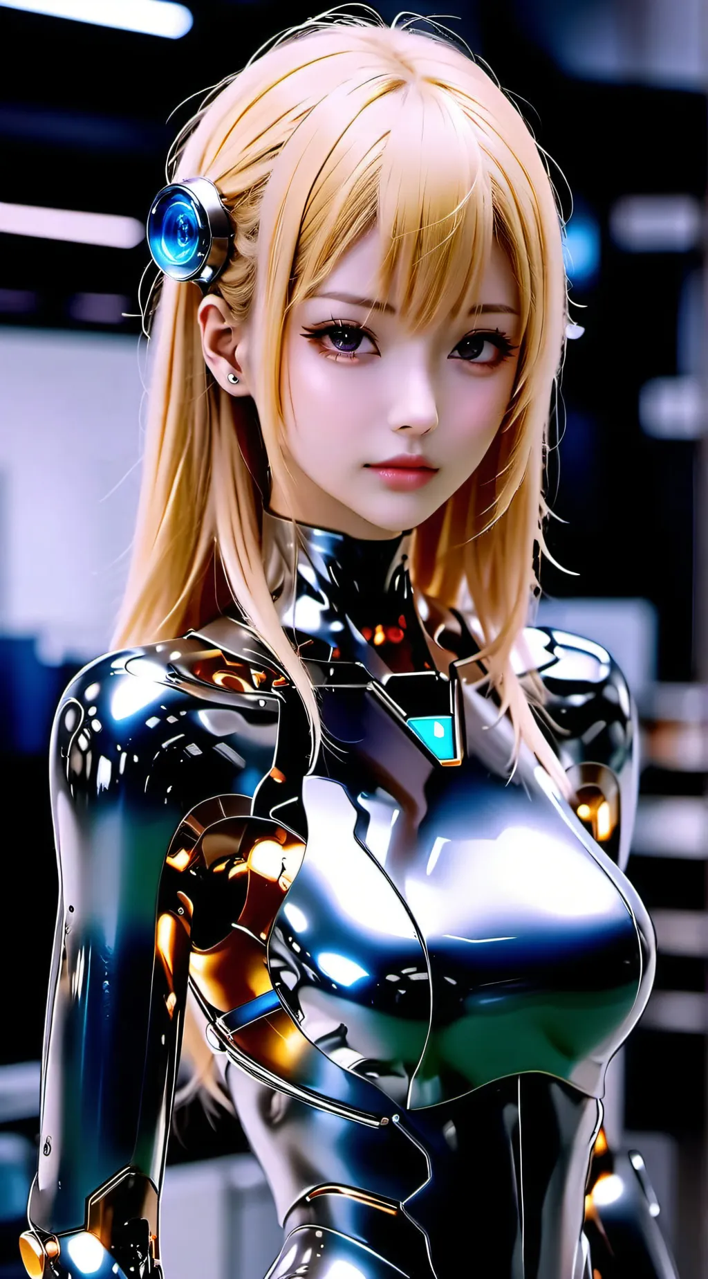 ai character: Aurora background