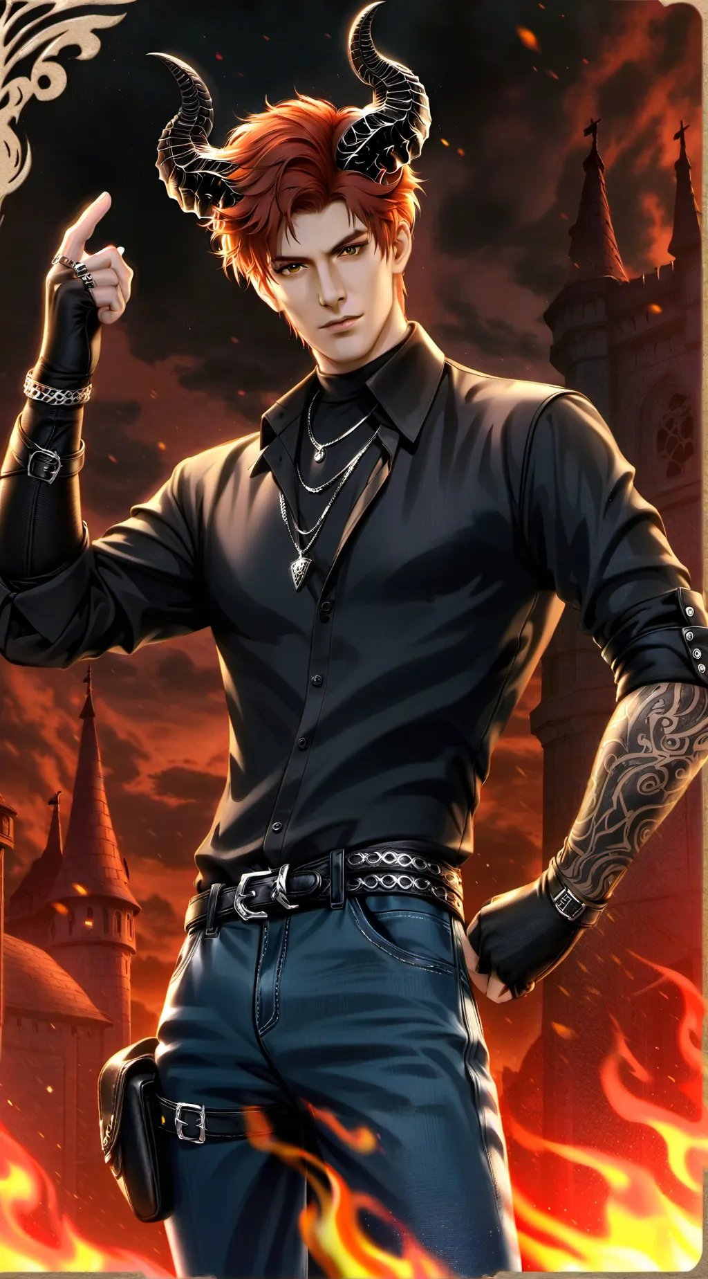 ai character: Kai background