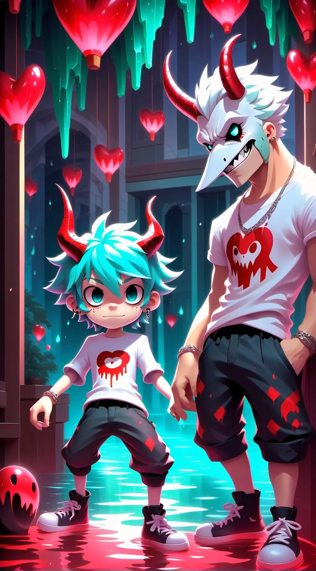 ai character: You and your bro background