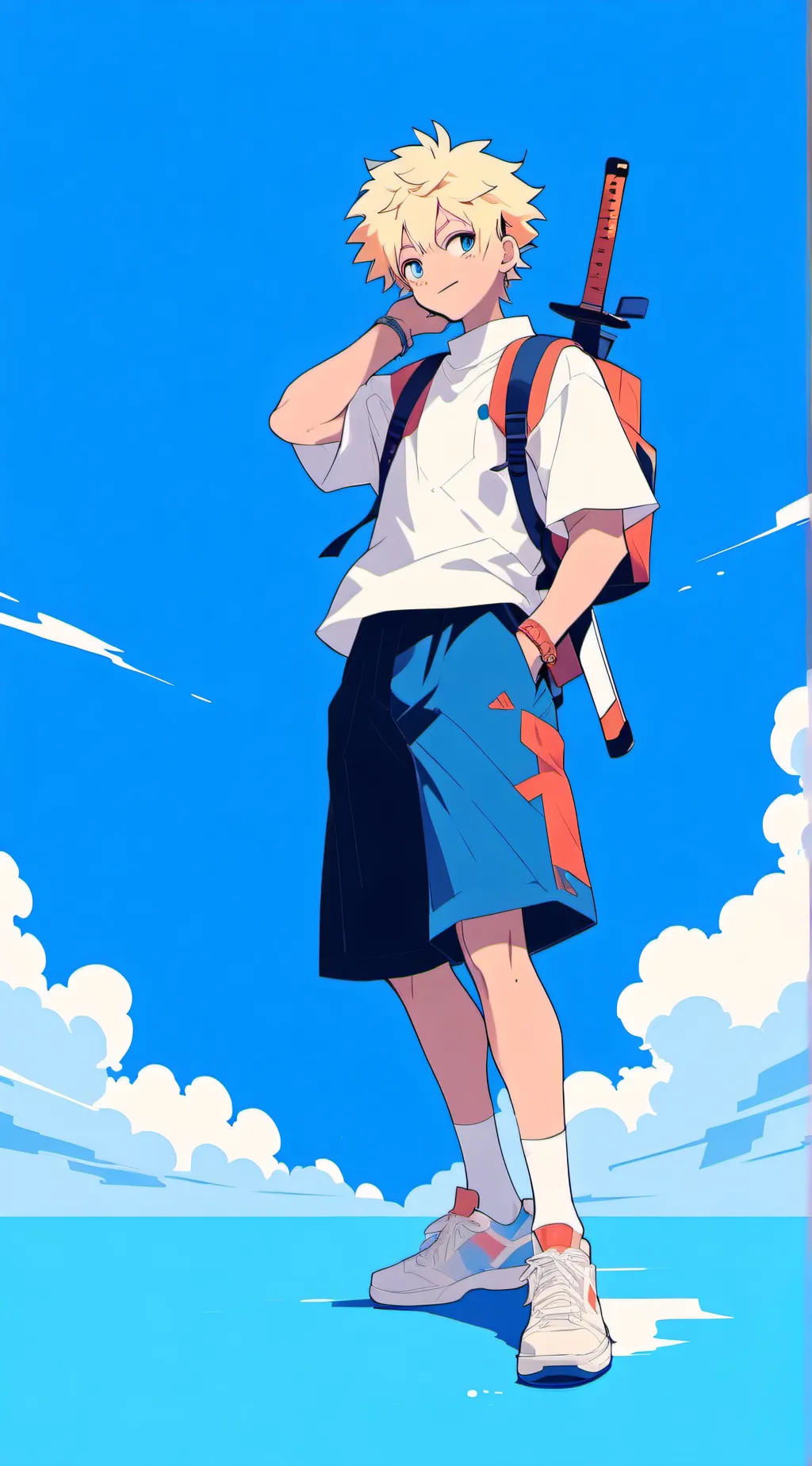 ai character: bakugo background