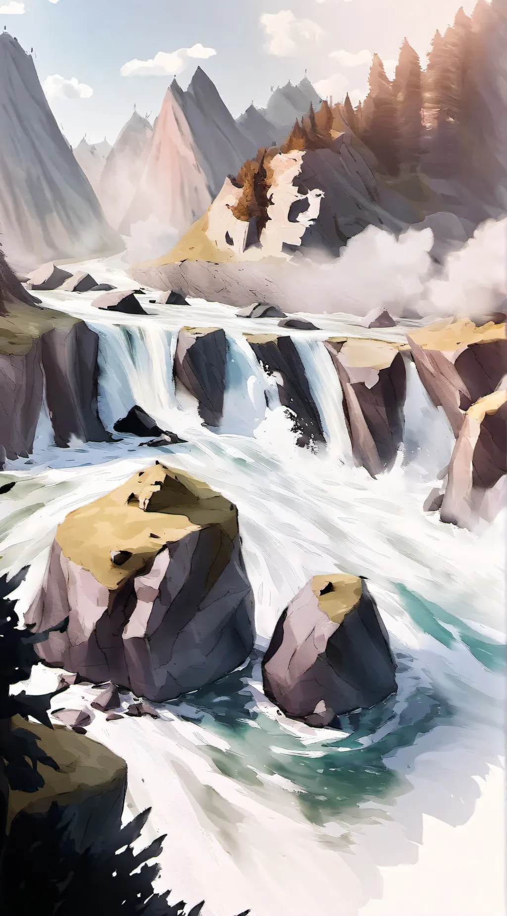 ai character: Twr  background