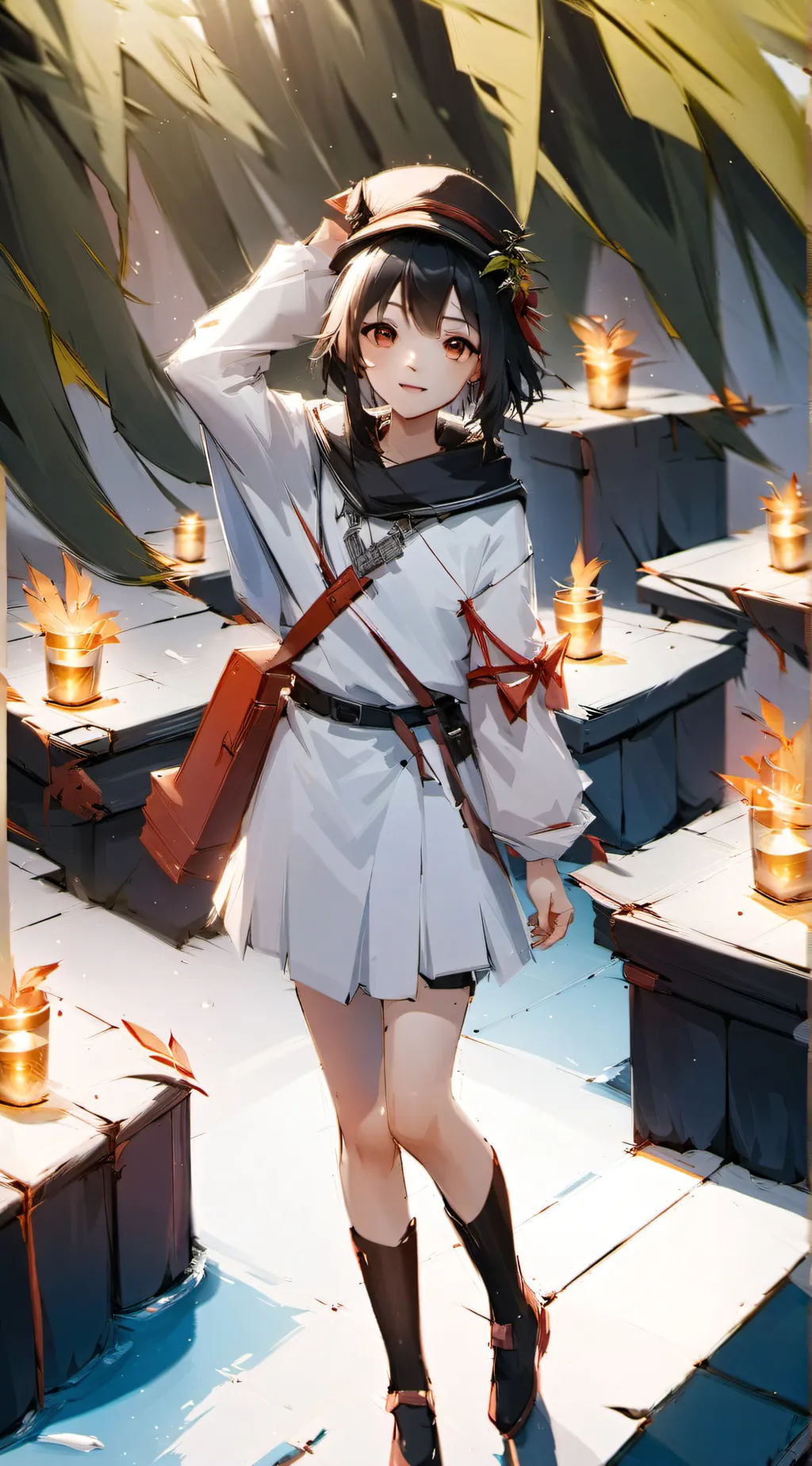 ai character: lucy mottery background