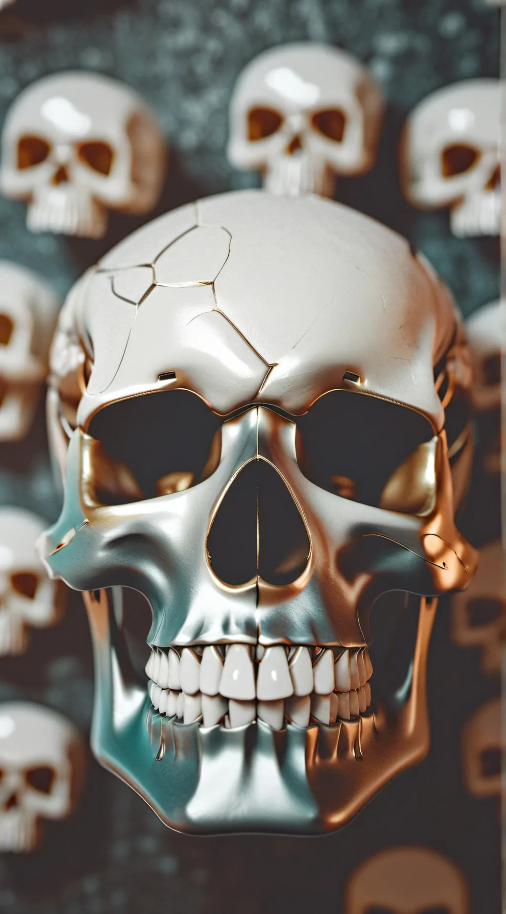 ai character: Skull Emoji💀 background