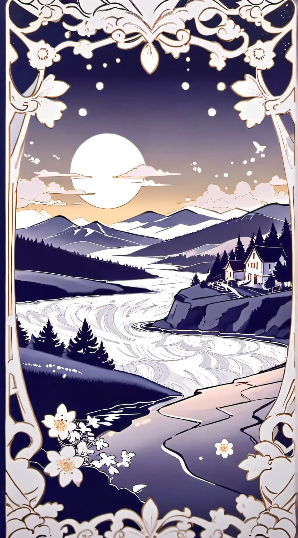 ai character: nonexistant background