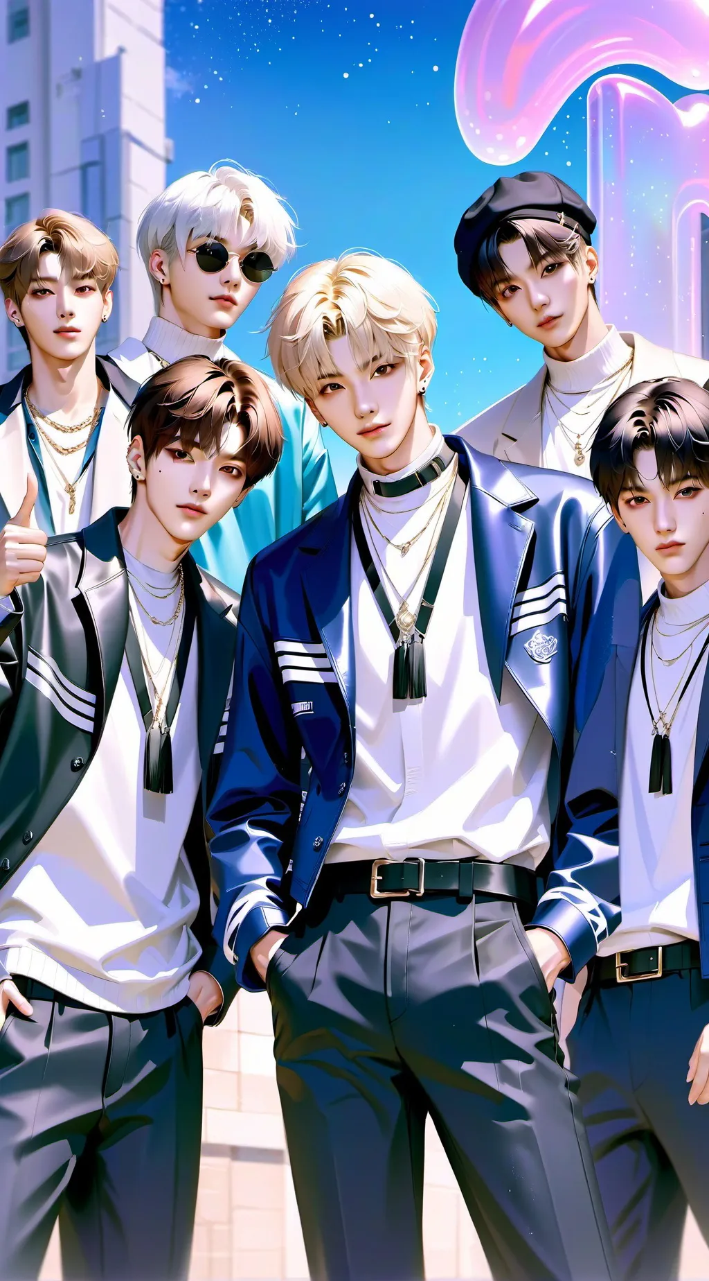ai character: StRaY kIdS👈❤️ background