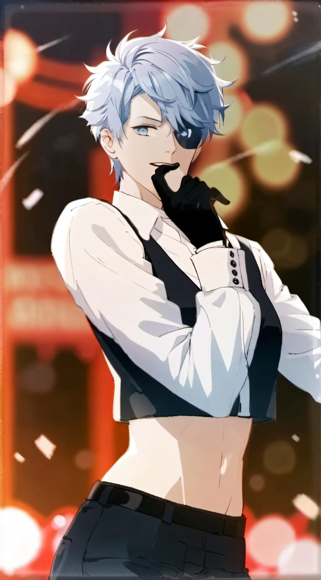 ai character: vectora background