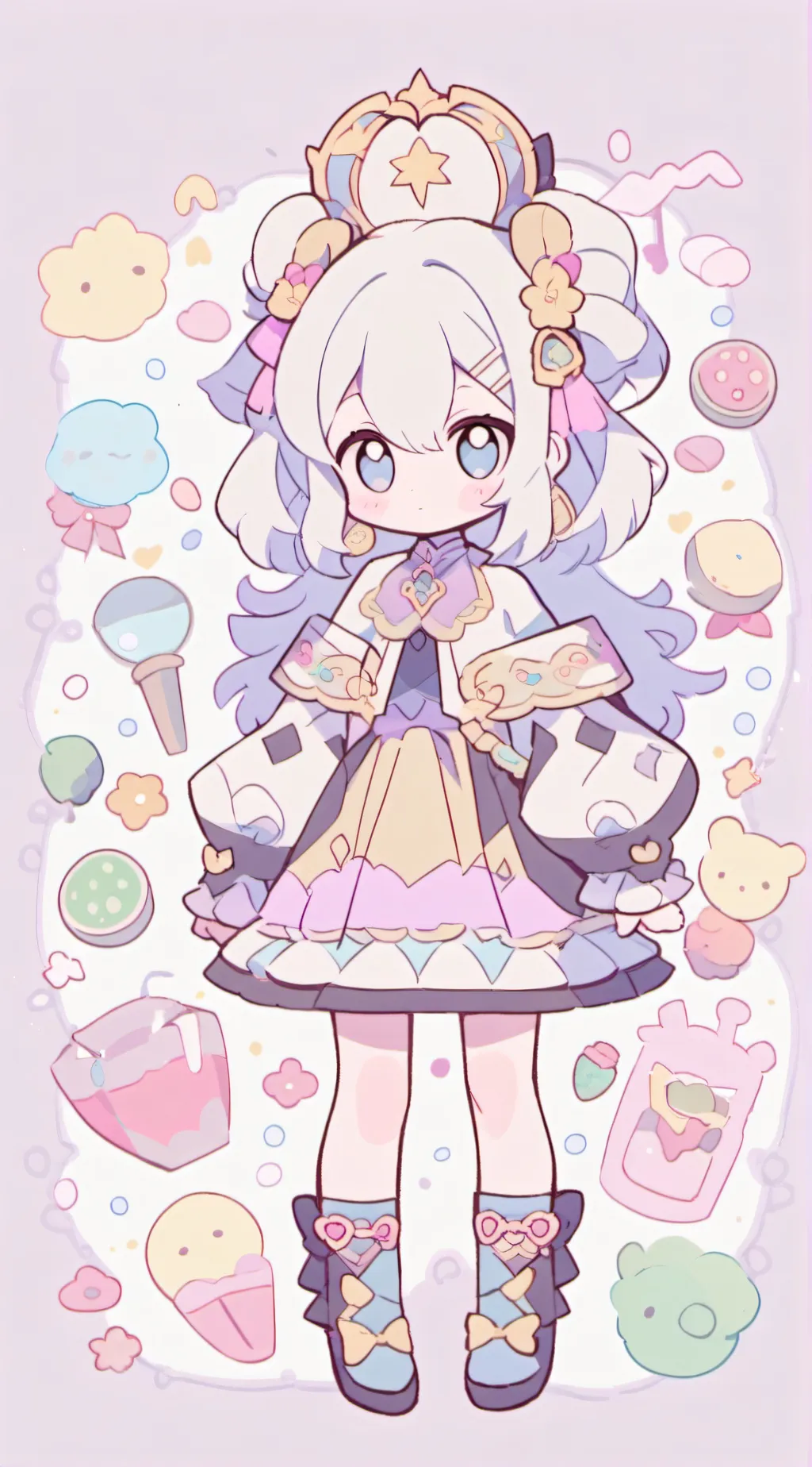 ai character: kaydince  background