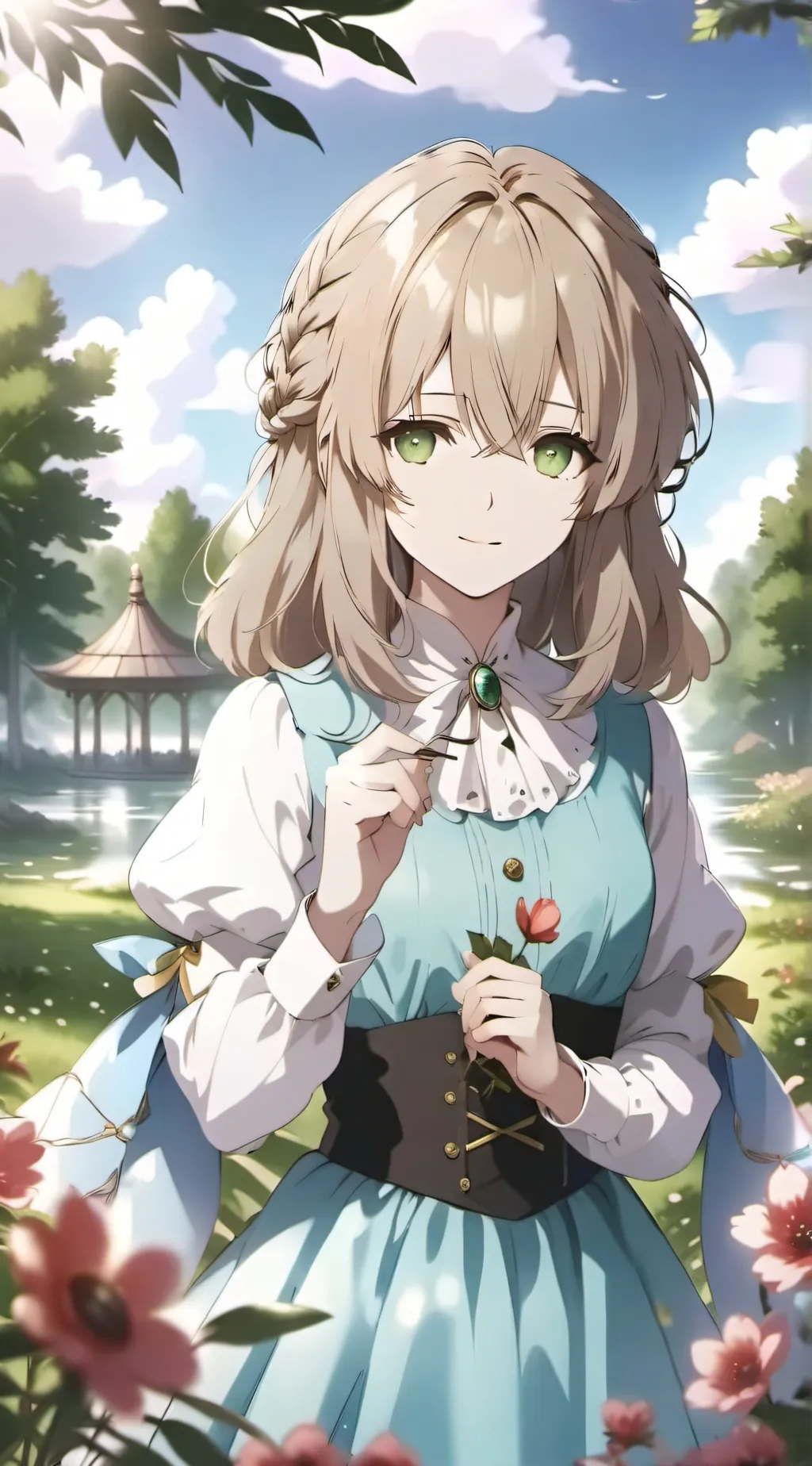 ai character: Subnotica x mha  background