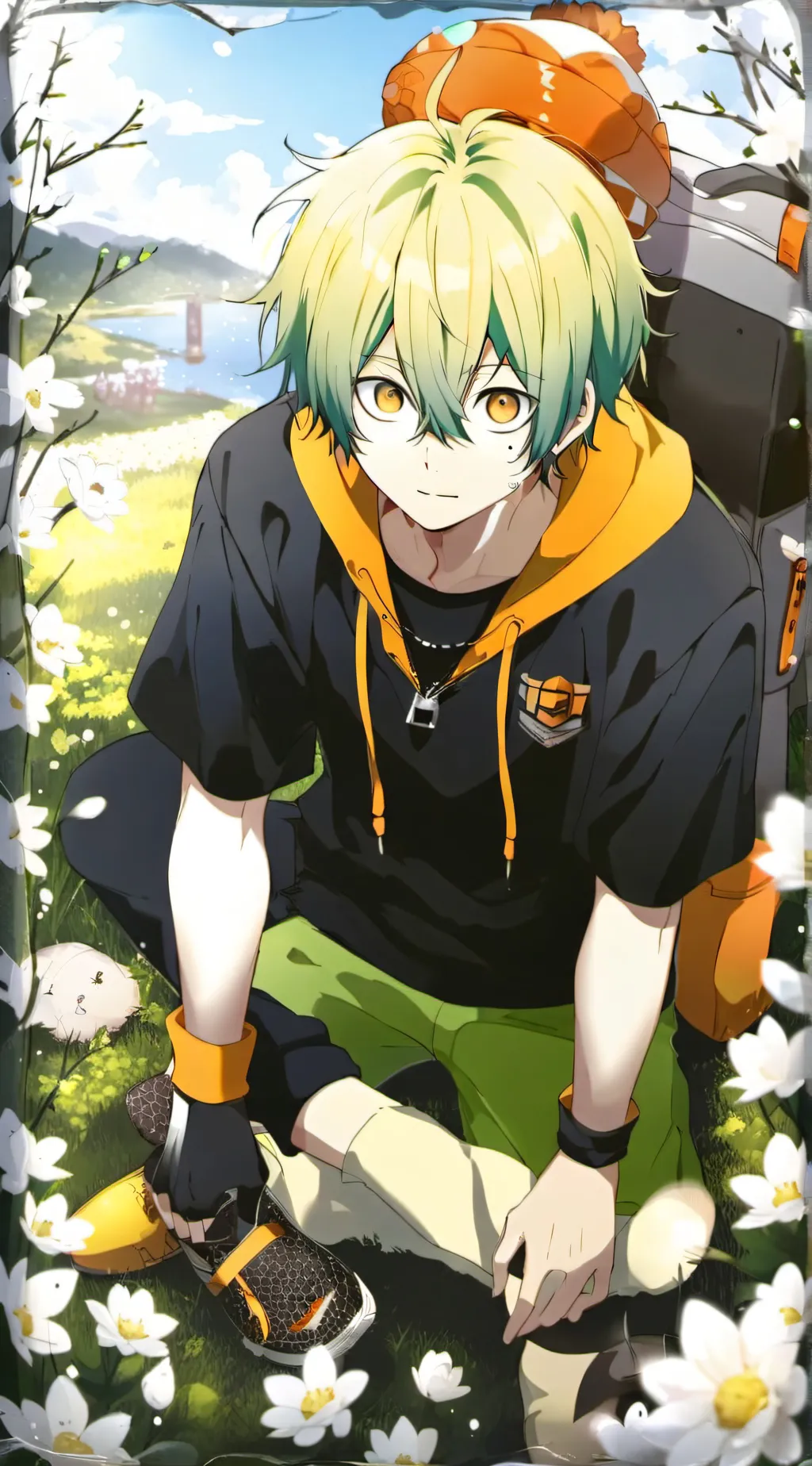 ai character: BakDeku background