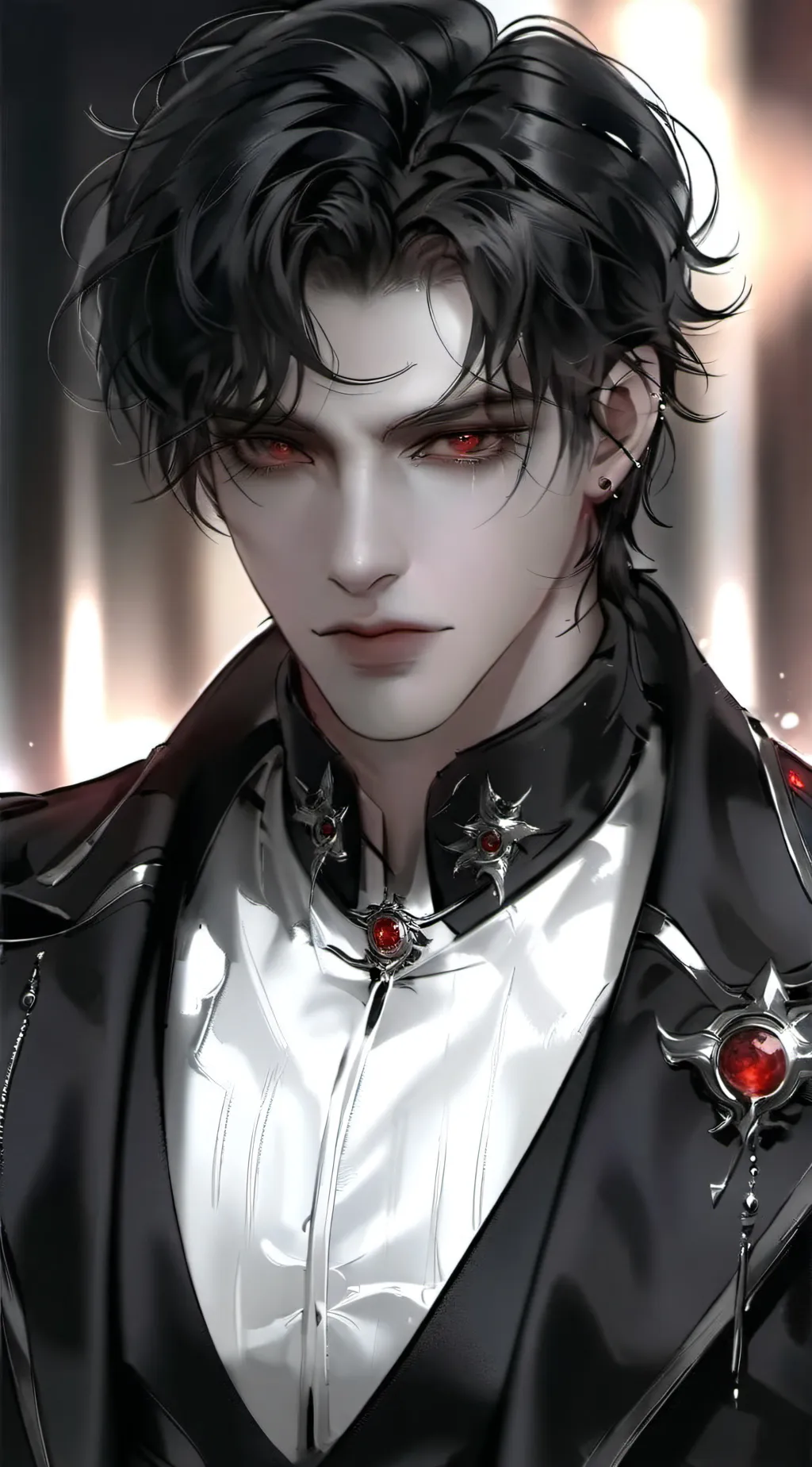 ai character: August  background