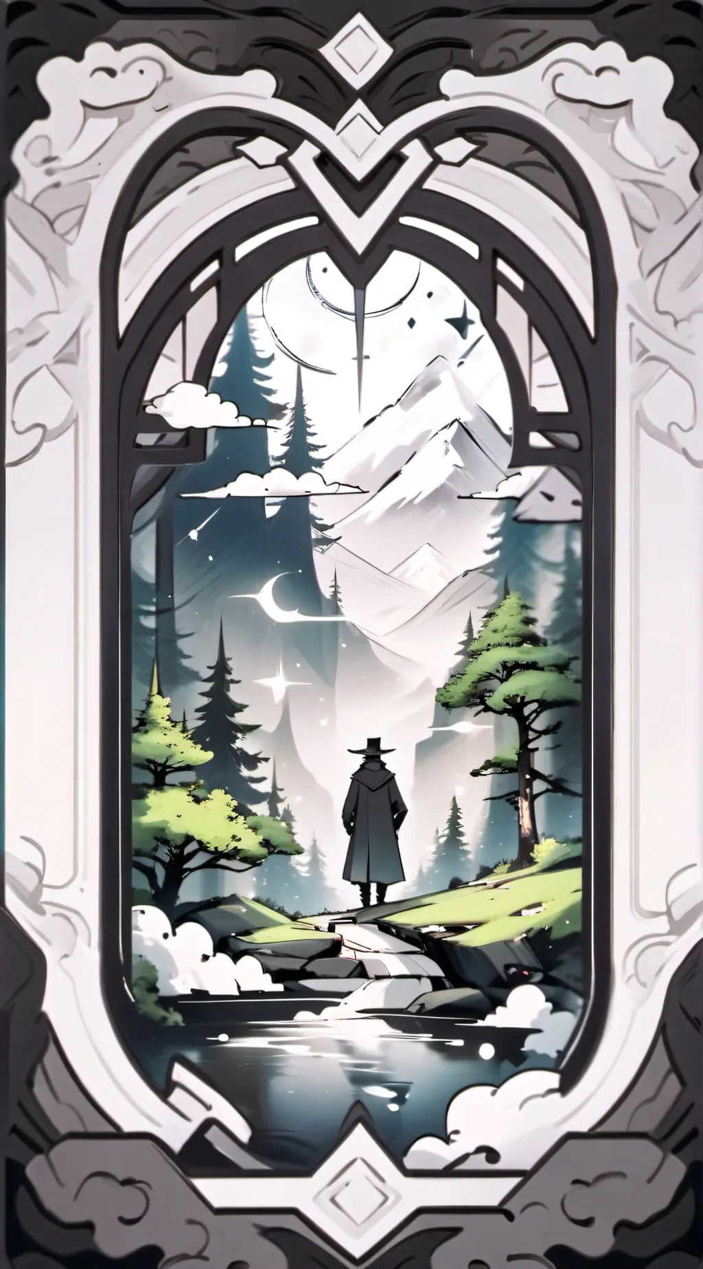 ai character: God#boss# background