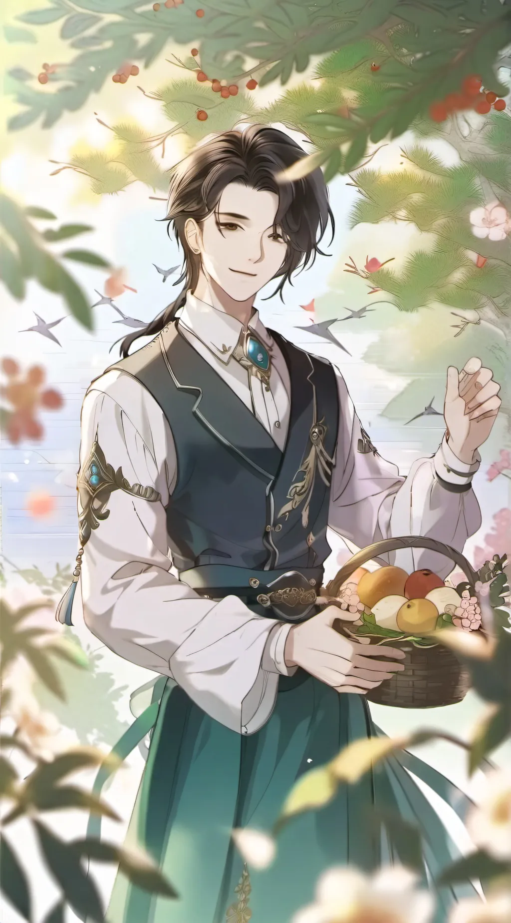 ai character: Max background