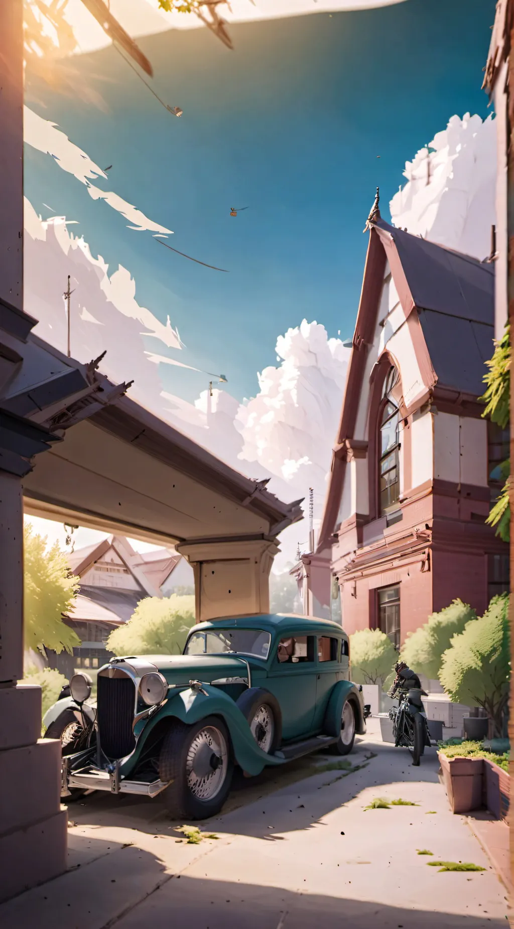 ai character: bnha  background