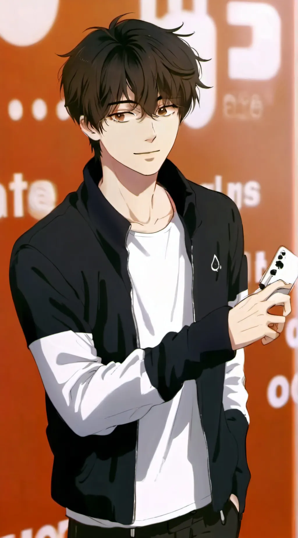 ai character: Max background