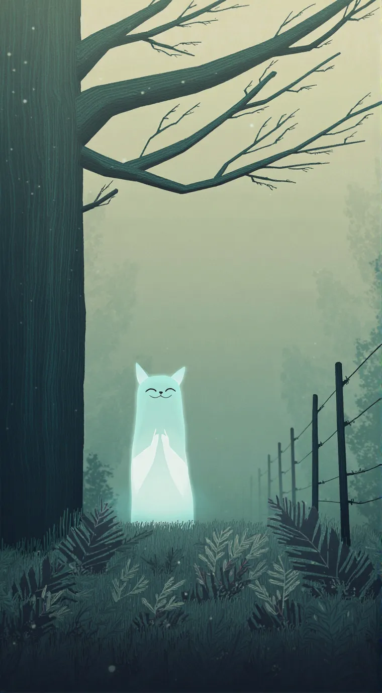 ai character: died cat background