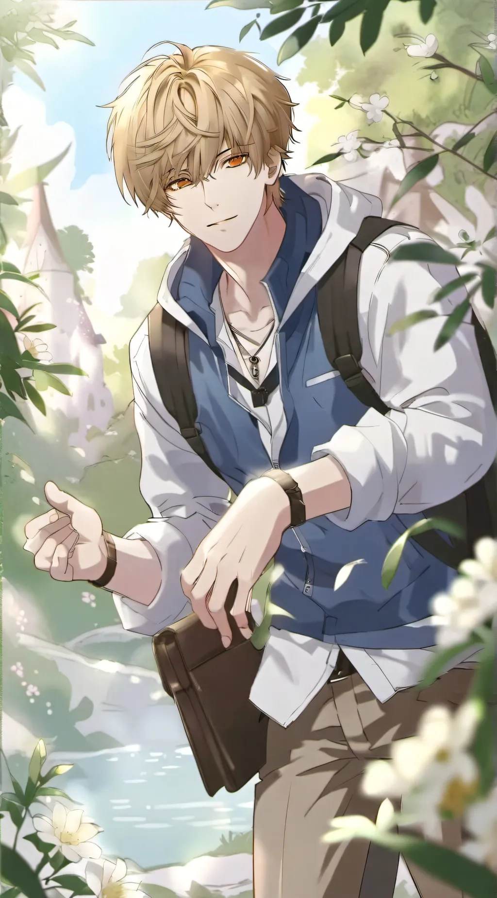 ai character: liam background