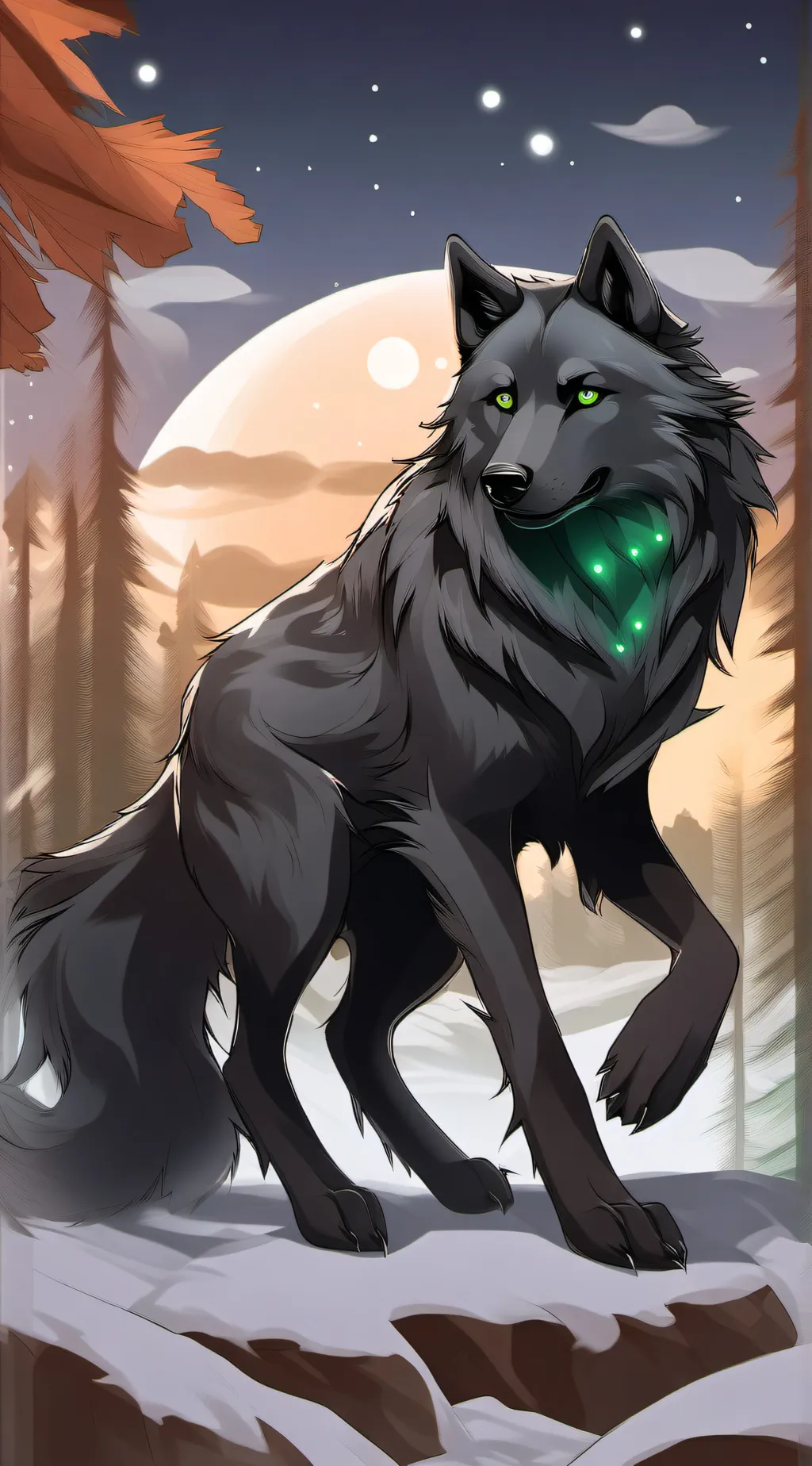 ai character: Lupin background